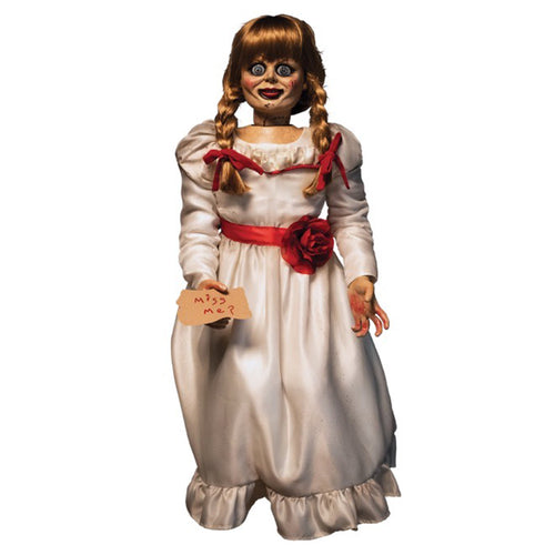 Annabelle The Conjuring Trick Or Treat Studios Life Sized 1:1 Scale Doll – Horror, Trick or Treat Studios, 91 cm, 2023, brand new collector item, Uncanny Collectibles Dublin Ireland