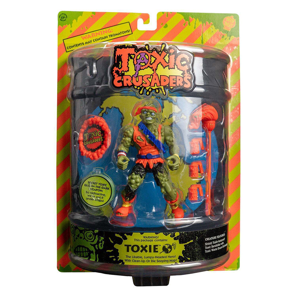 Toxic Crusaders Toxie Trick Or Treat Studios 5-Inch Action Figure – Toxic Crusaders, Trick or Treat Studios, 13 cm, 2024, brand new collector item, Uncanny Collectibles Dublin Ireland
