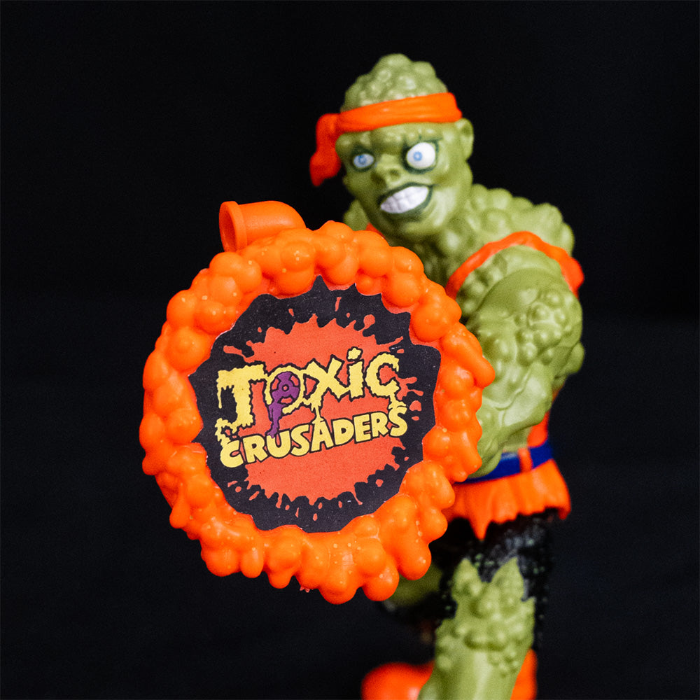 Toxic Crusaders Toxie Trick Or Treat Studios 5-Inch Action Figure – Toxic Crusaders, Trick or Treat Studios, 13 cm, 2024, brand new collector item, Uncanny Collectibles Dublin Ireland