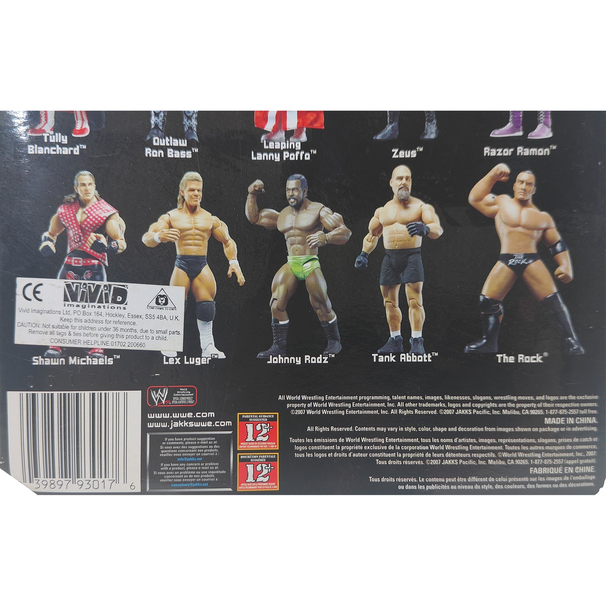Tully Blanchard WWE Classic Superstars Series 15 Jakks Pacific Action Figure 2007 18cm