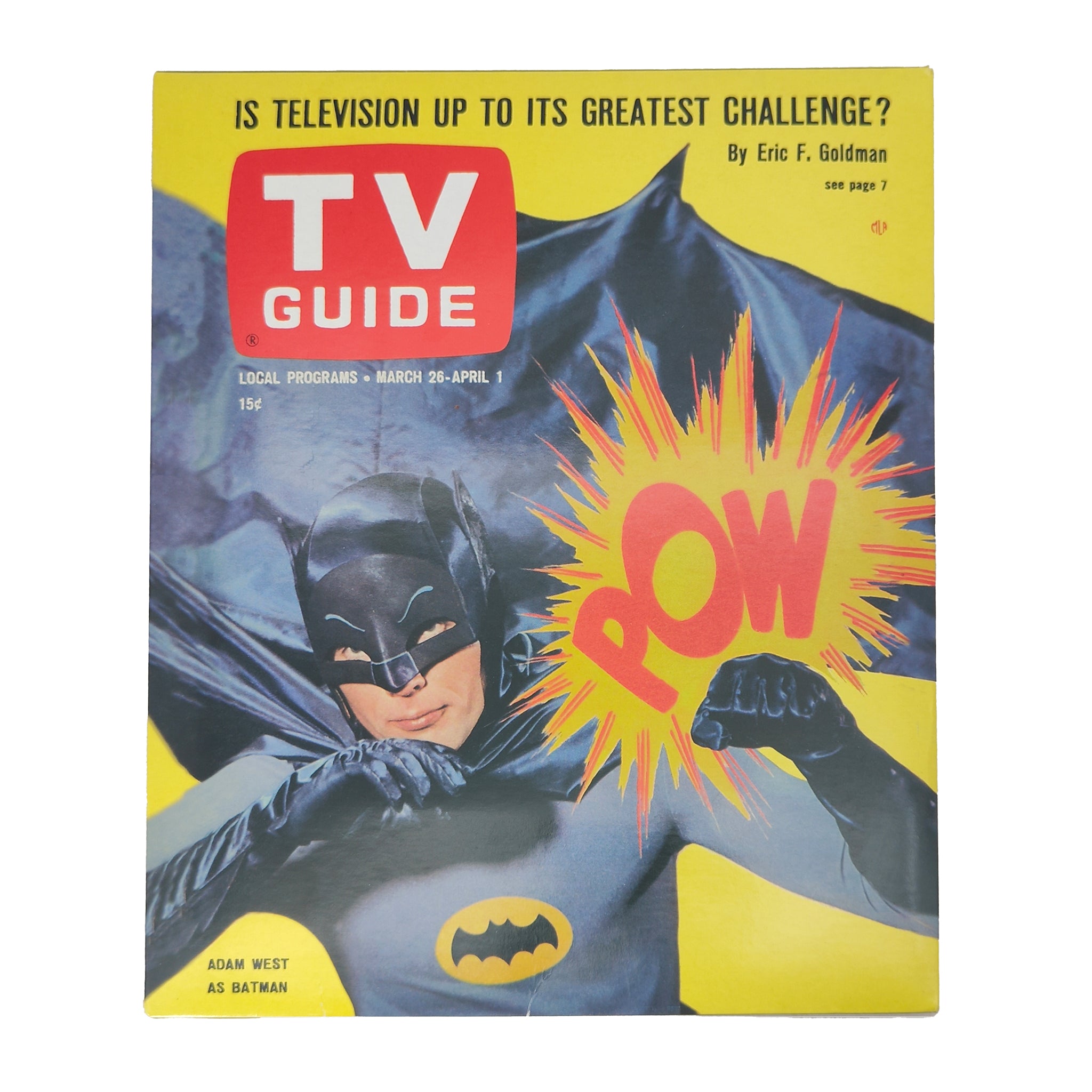 TV Guide Collector's Classics Batman Adam West March 1966 Limited Edition Reissue – Batman, Vintage Brands, -, 1966, pre-owned collector piece, Uncanny Collectibles Dublin Ireland