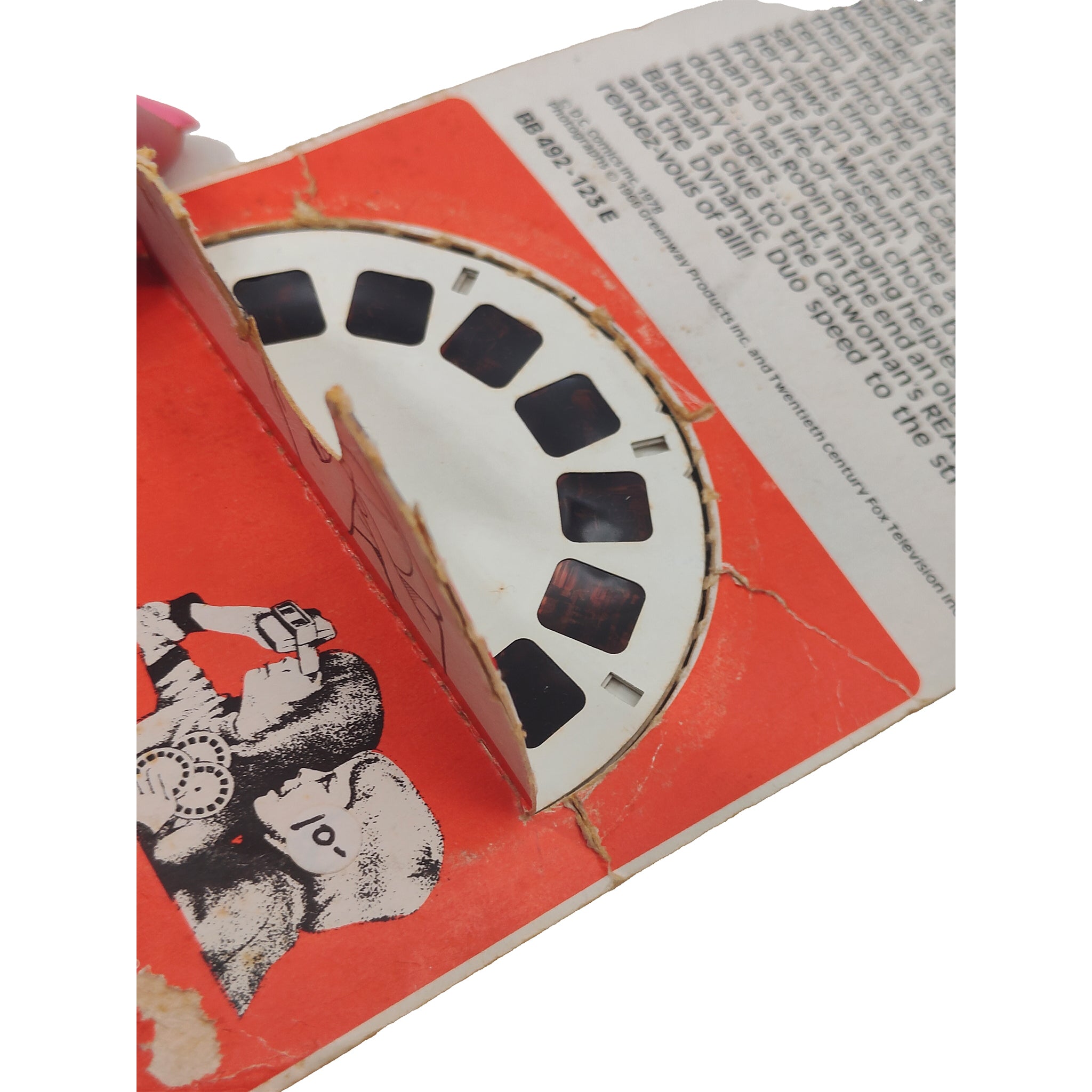 Tyco Industries Batman View-Master Bundle Reel Sets and 3D Viewer – Batman, Vintage Brands, 18 cm, pre-owned collector piece, Uncanny Collectibles Dublin Ireland
