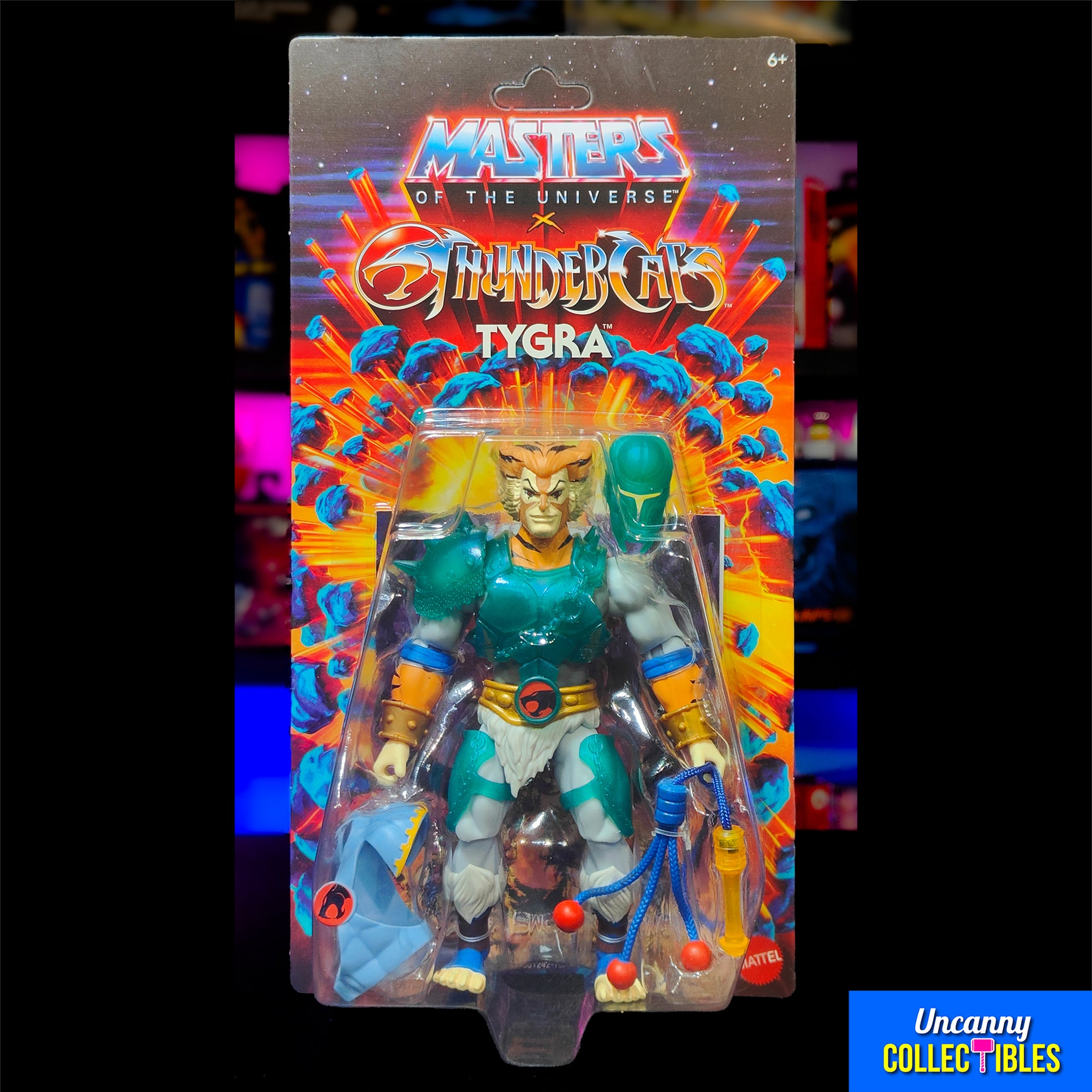 Tygra Masters of the Universe x ThunderCats Mattel Action Figure 2025 14 cm – Thundercats, Mattel, 14 cm, 2025, brand new collector item, Uncanny Collectibles Dublin Ireland