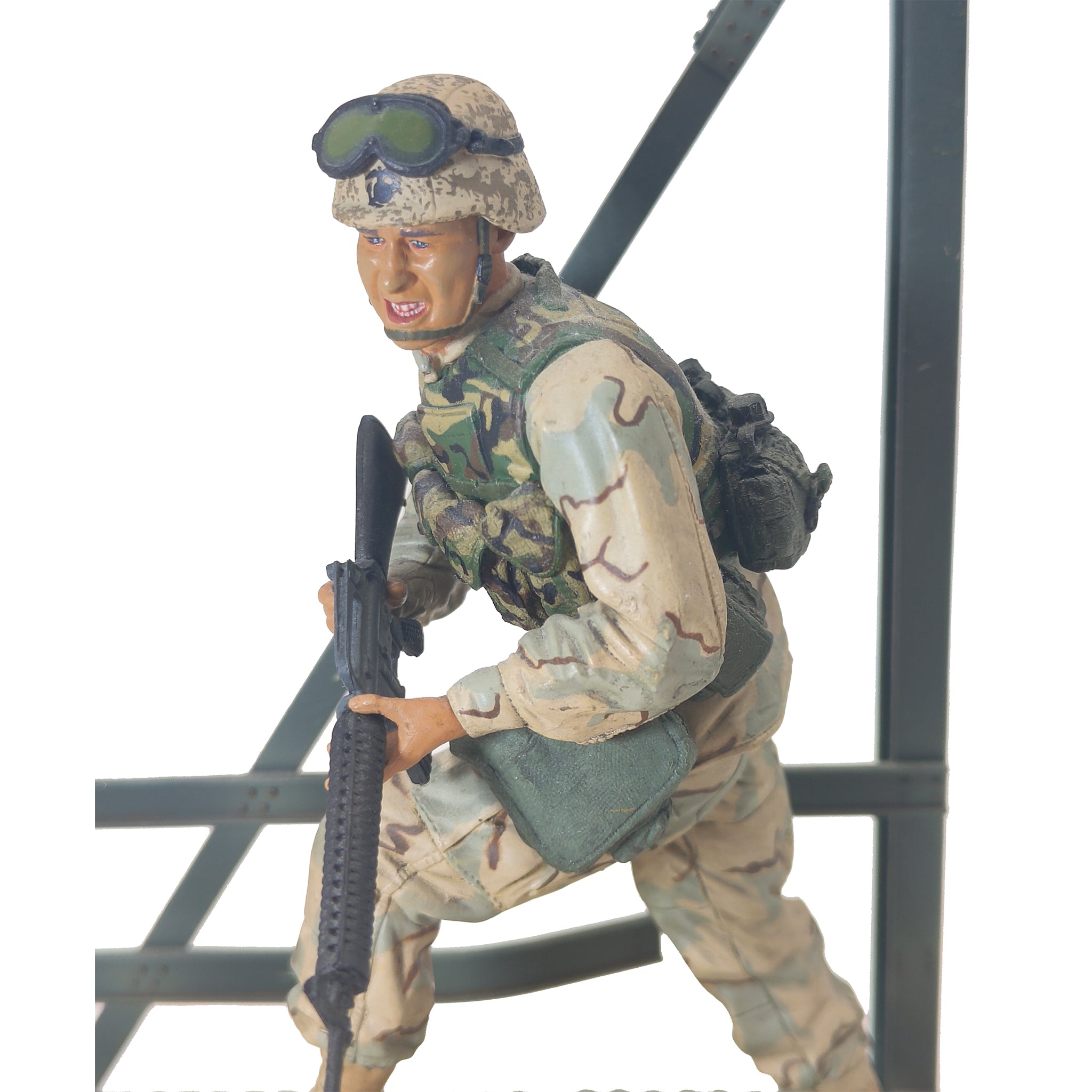 U.S.M.C. 1st M.E.U. Dusty Trails Toys Series 2 Action Figure 2004 15cm – Military, Vintage Brands, 15 cm, 2004, pre-owned collector piece, Uncanny Collectibles Dublin Ireland