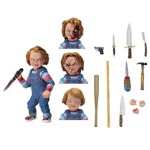 NECA Childs Play Ultimate Chucky Action Figure 10cm – Child's Play, NECA, 18 cm, brand new collector item, Uncanny Collectibles Dublin Ireland