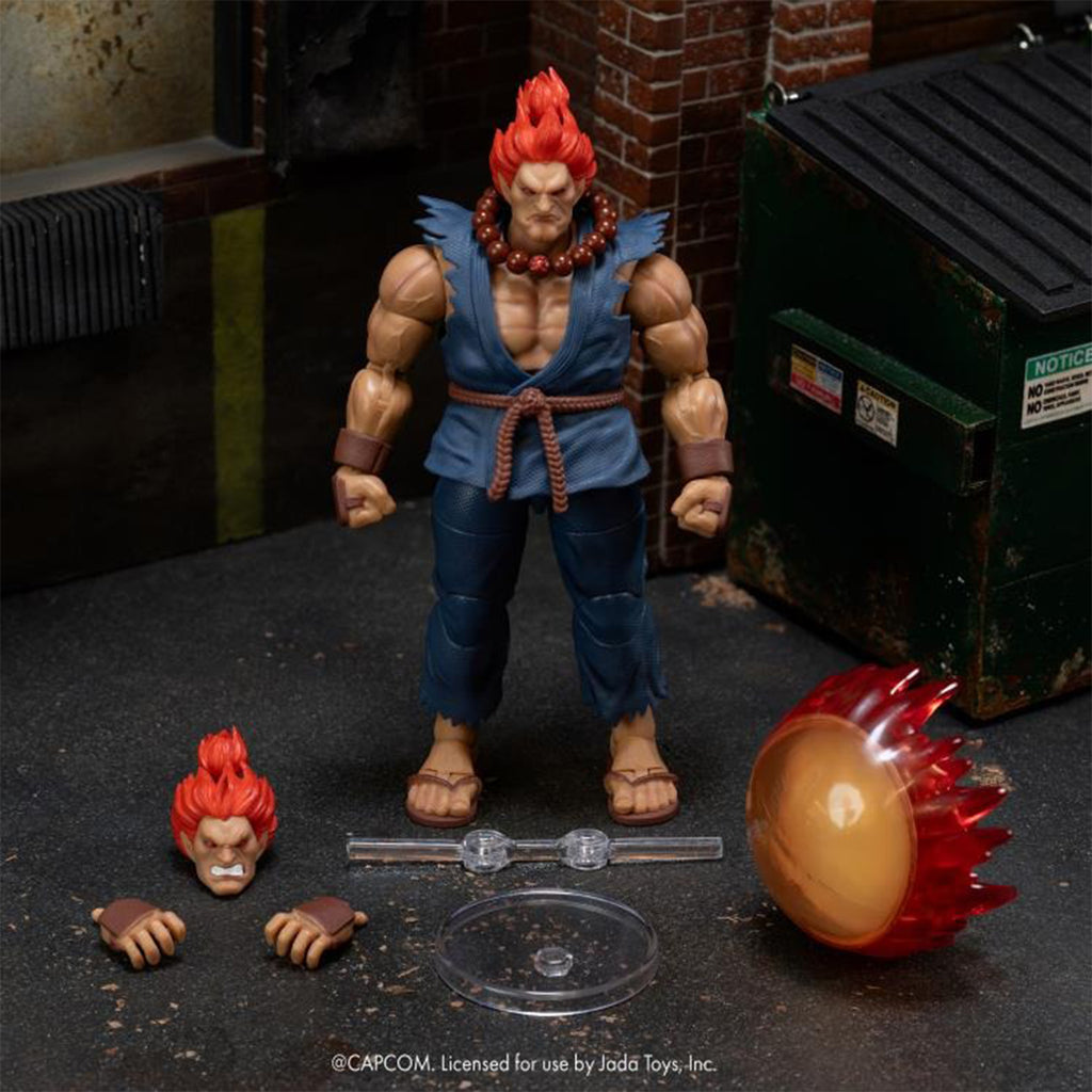 Ultra Street Fighter II Akuma Jada Toys Action Figure