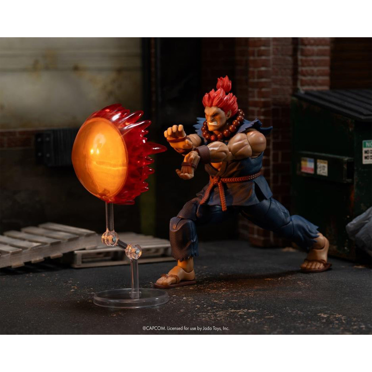 Ultra Street Fighter II Akuma Jada Toys Action Figure