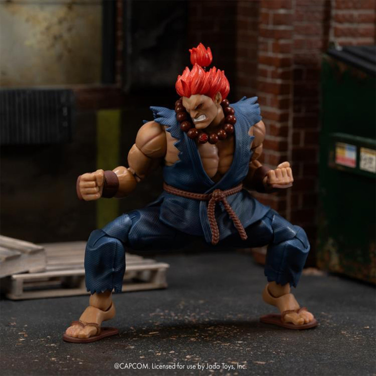 Ultra Street Fighter II Akuma Jada Toys Action Figure