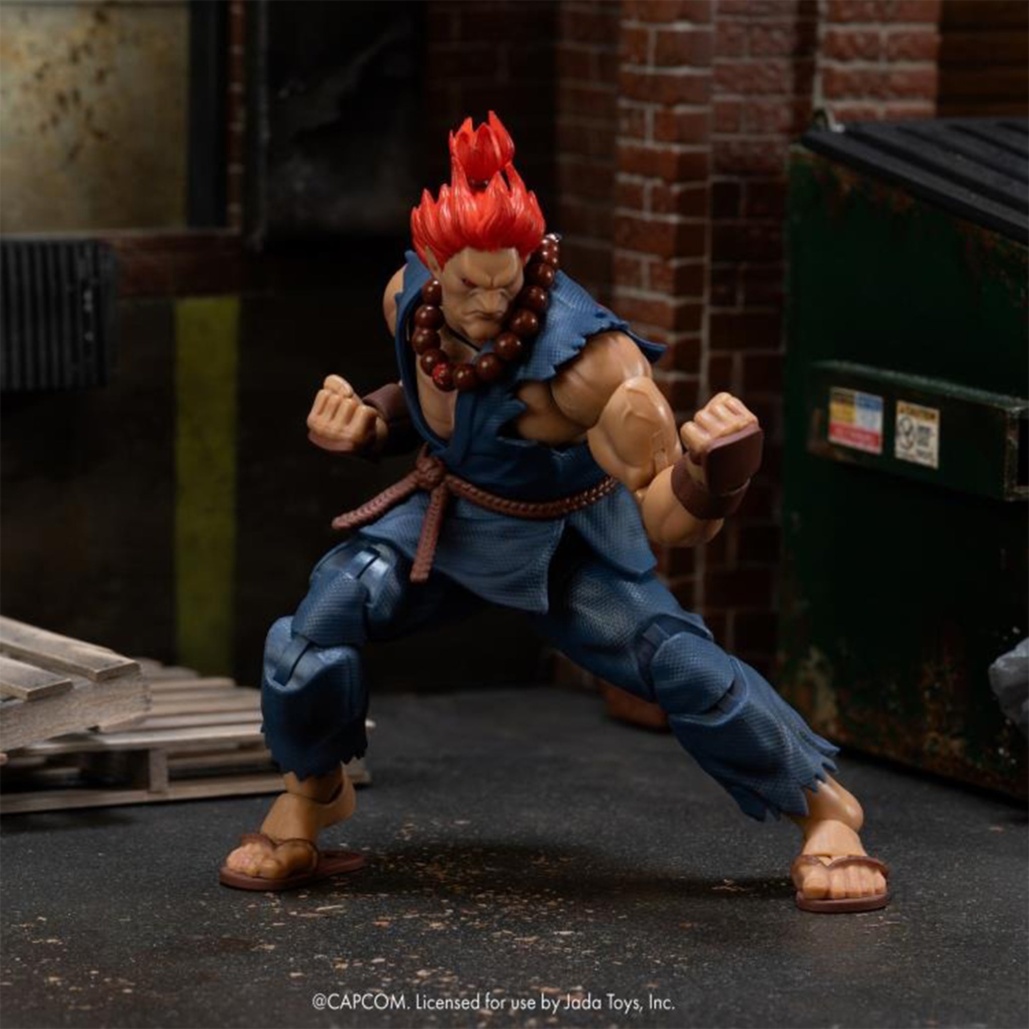 Ultra Street Fighter II Akuma Jada Toys Action Figure