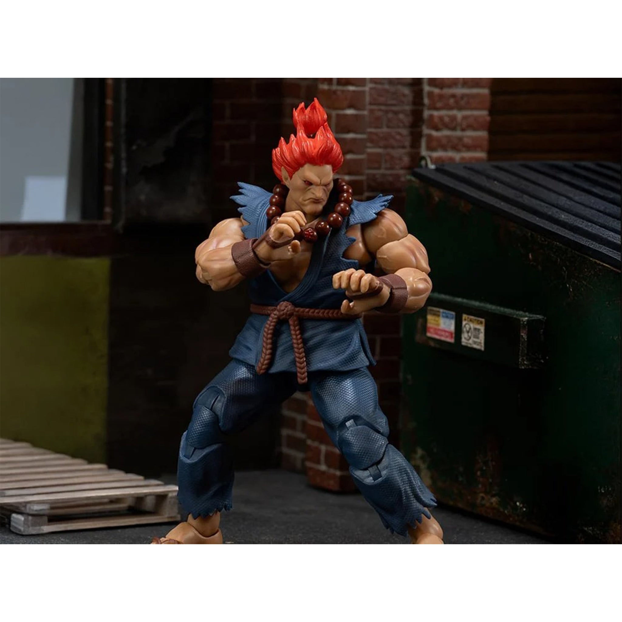 Ultra Street Fighter II Akuma Jada Toys Action Figure