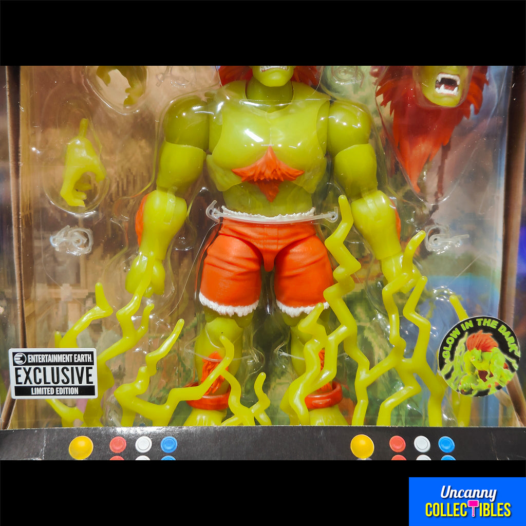 Ultra Street Fighter II Blanka Glow in the Dark Jada Toys Action Figure - photo 12 of 14