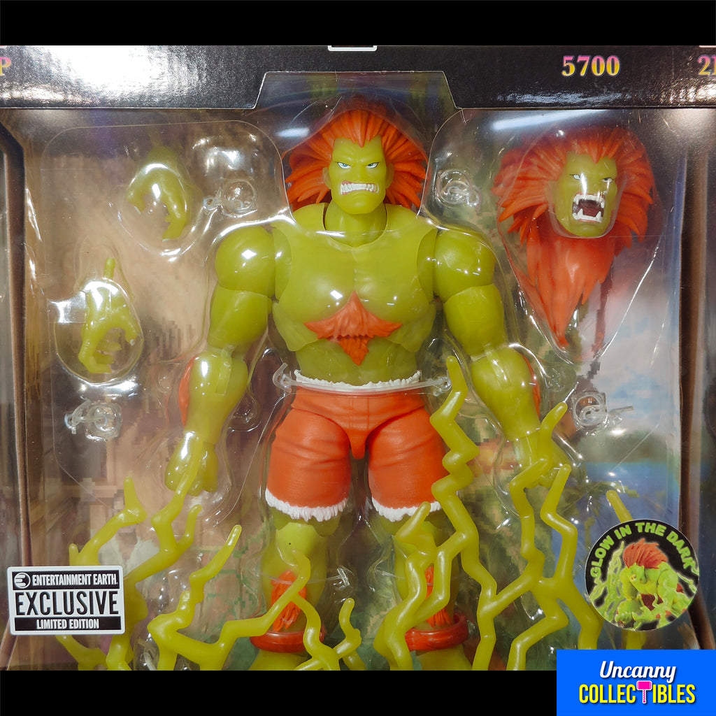 Ultra Street Fighter II Blanka Glow in the Dark Jada Toys Action Figure - photo 10 of 14