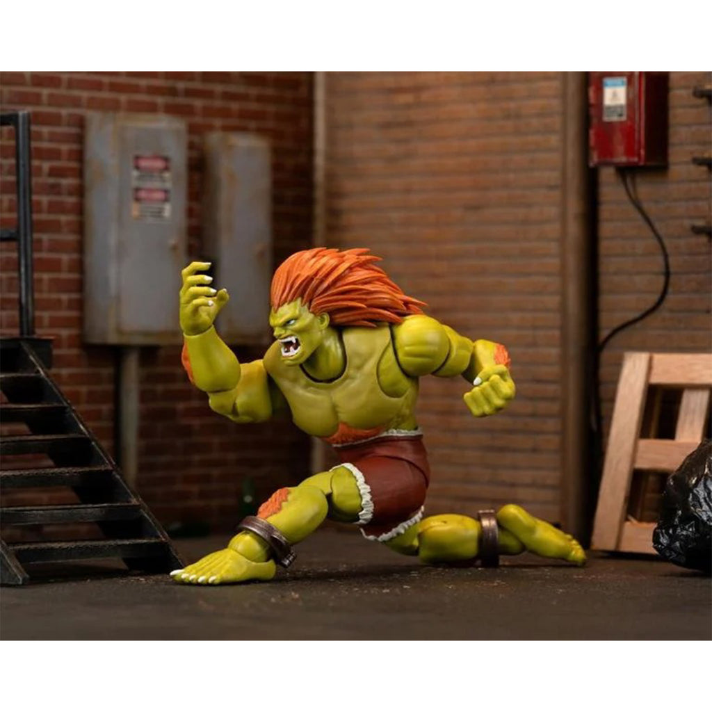 Ultra Street Fighter II Blanka Green Jada Toys Action Figure