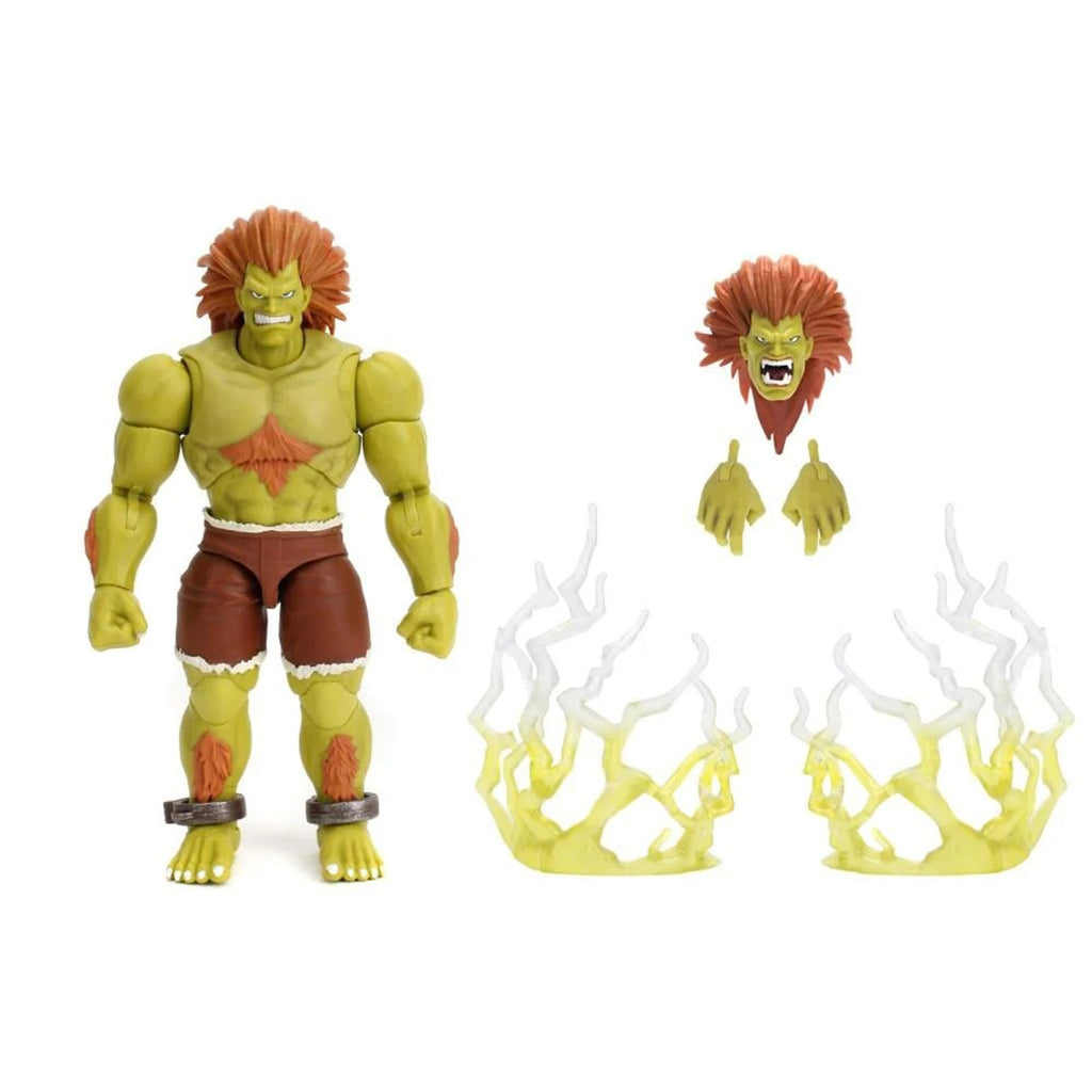 Ultra Street Fighter II Blanka Green Jada Toys Action Figure