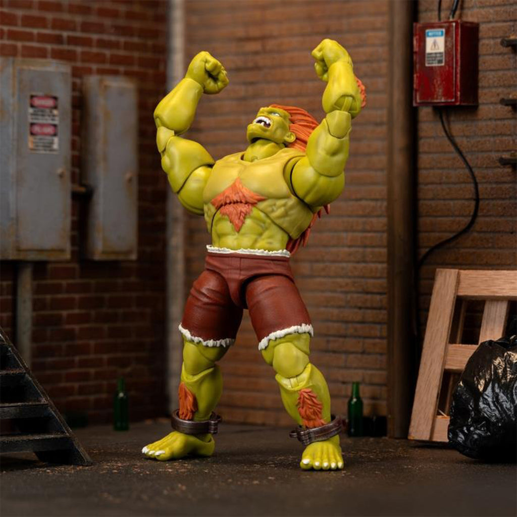 Ultra Street Fighter II Blanka Green Jada Toys Action Figure