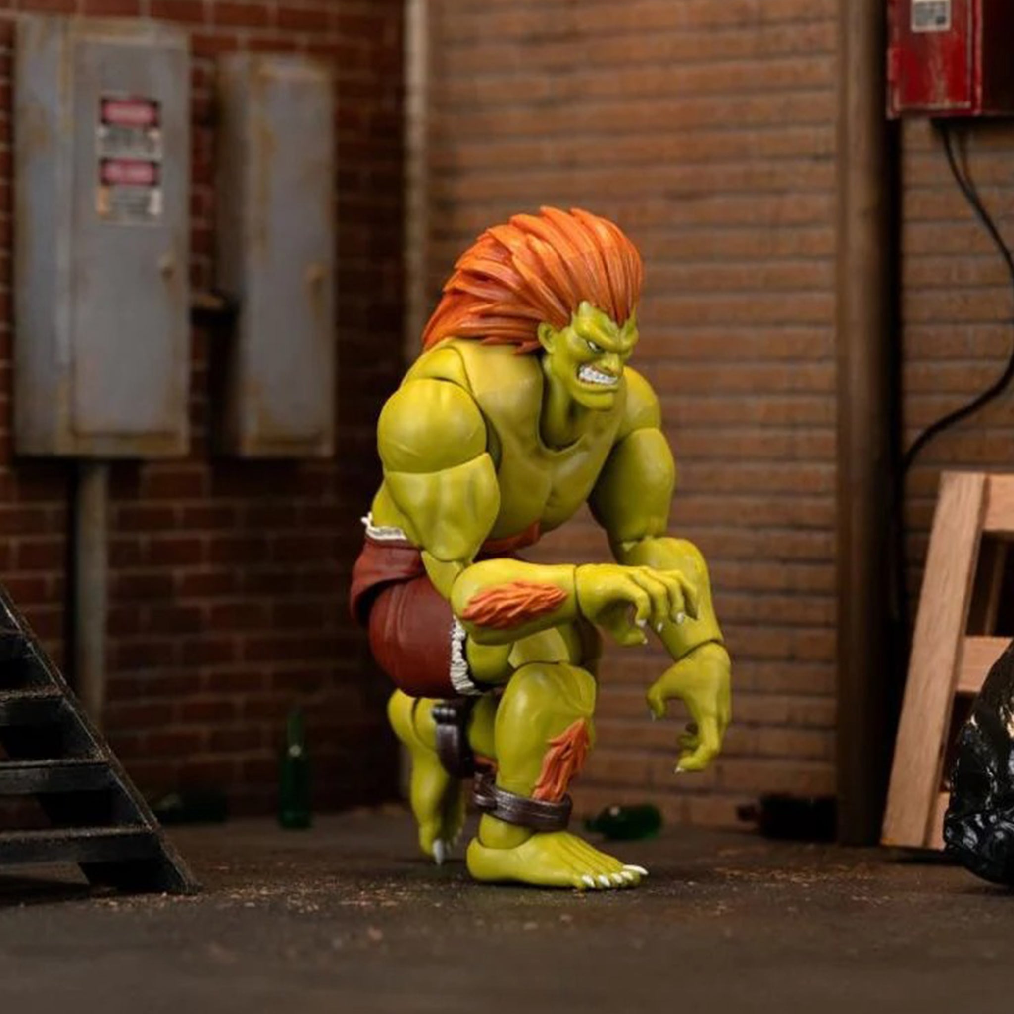 Ultra Street Fighter II Blanka Green Jada Toys Action Figure