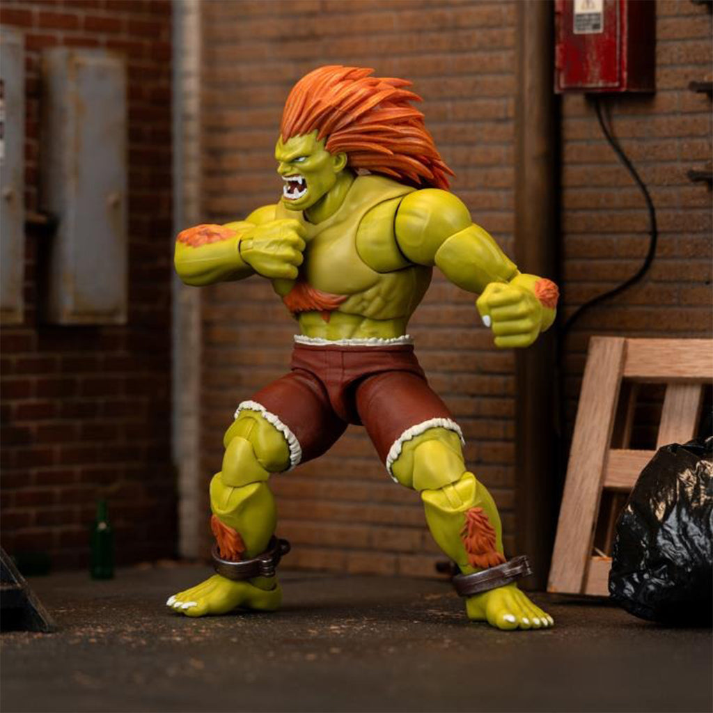 Ultra Street Fighter II Blanka Green Jada Toys Action Figure