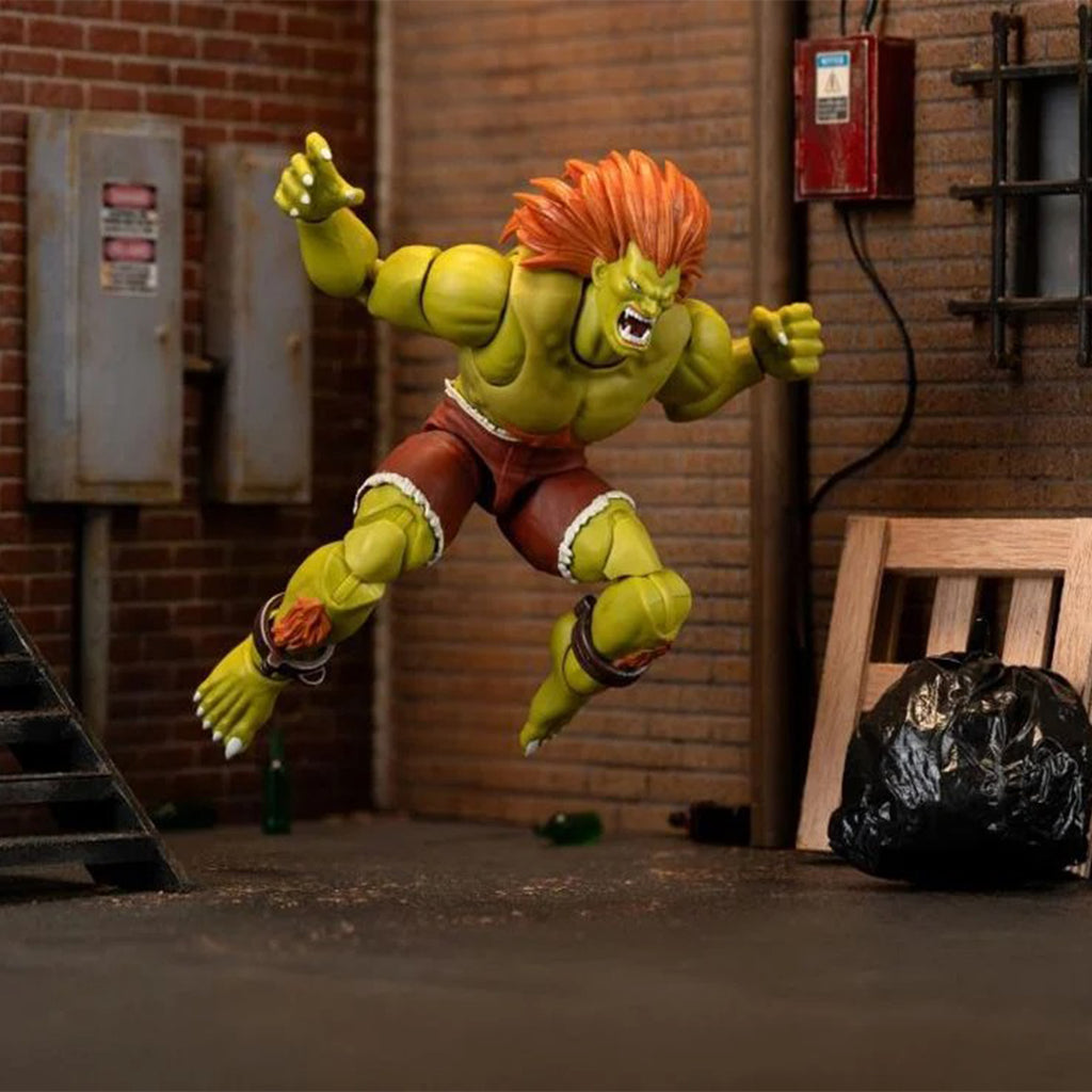 Ultra Street Fighter II Blanka Green Jada Toys Action Figure