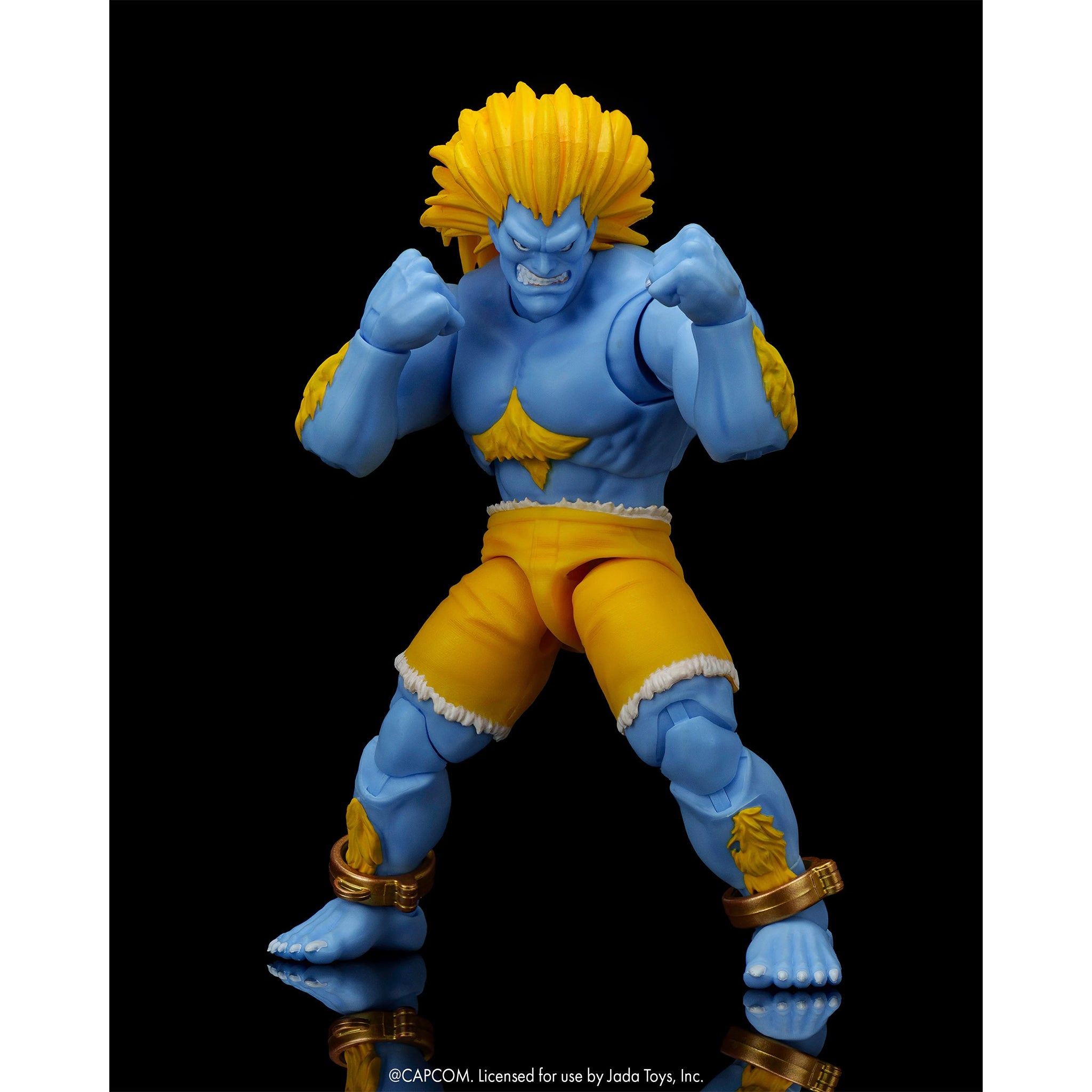 Ultra Street Fighter II Blanka Player 2 Blue Jada Toys Action Figure