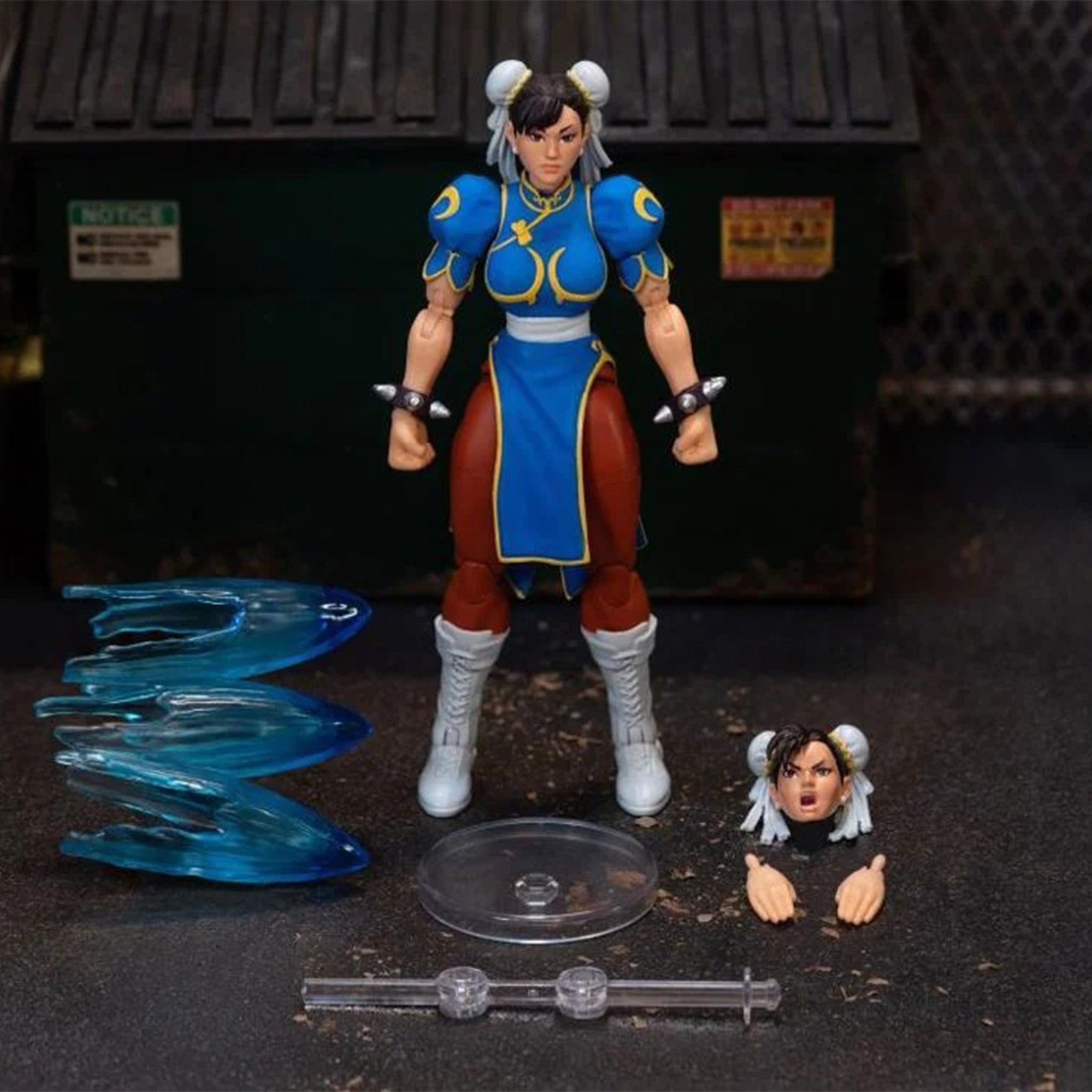 Ultra Street Fighter II Chun-Li Jada Toys Action Figure