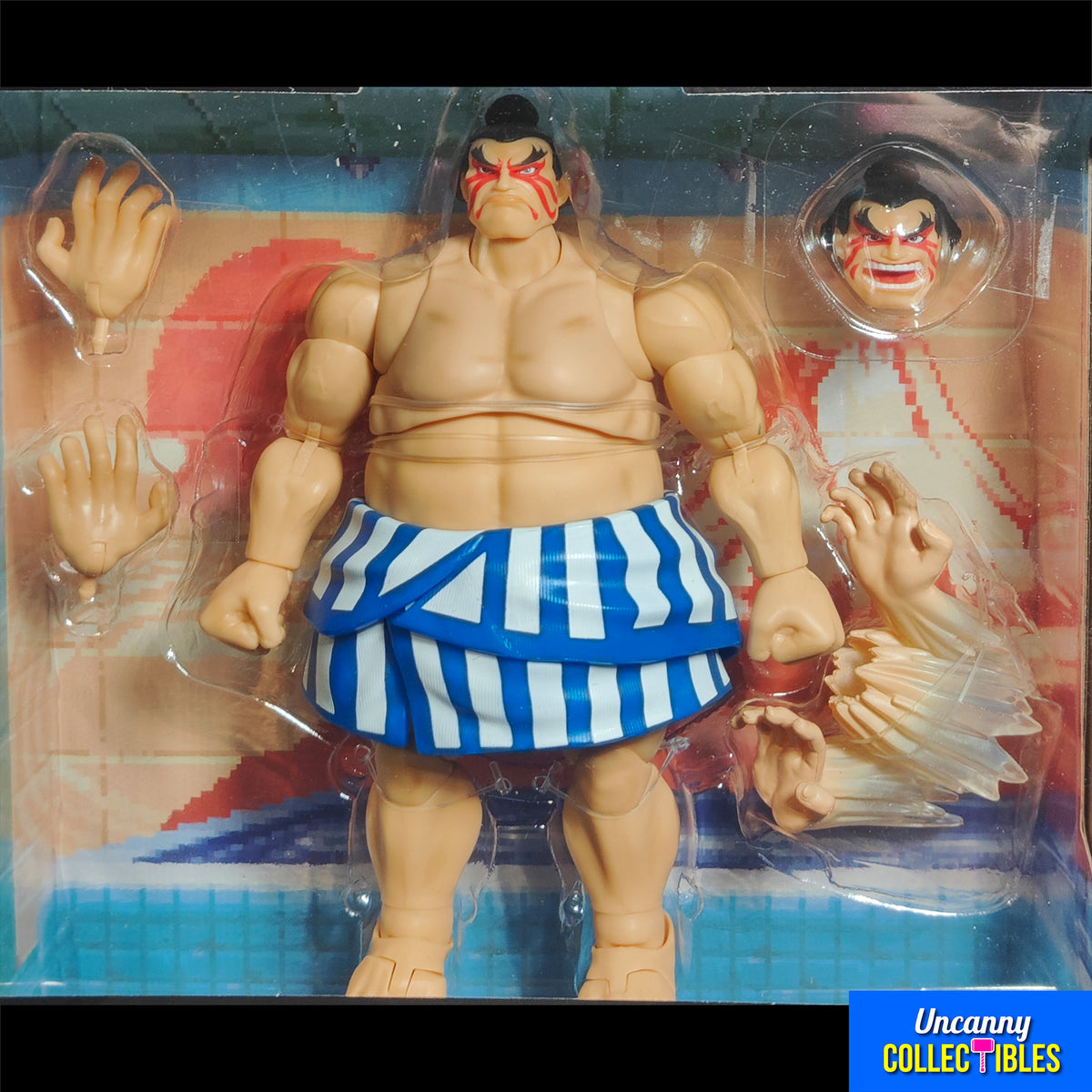 Ultra Street Fighter II E. Honda Deluxe Jada Toys Action Figure