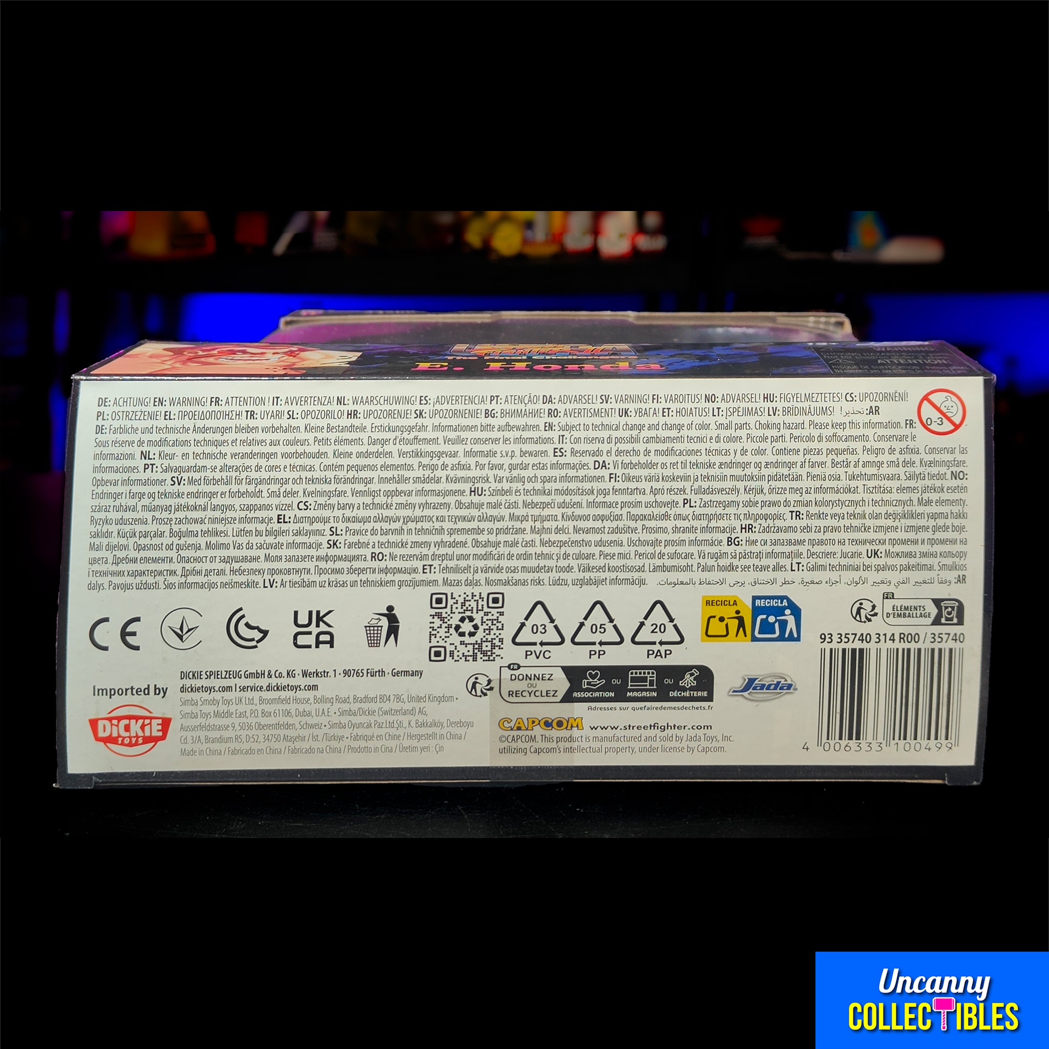 Ultra Street Fighter II E. Honda Deluxe Jada Toys Action Figure