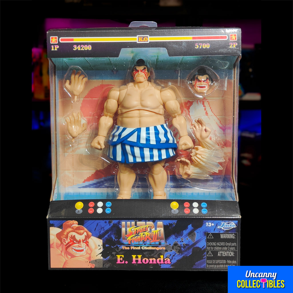 Ultra Street Fighter II E. Honda Deluxe Jada Toys Action Figure