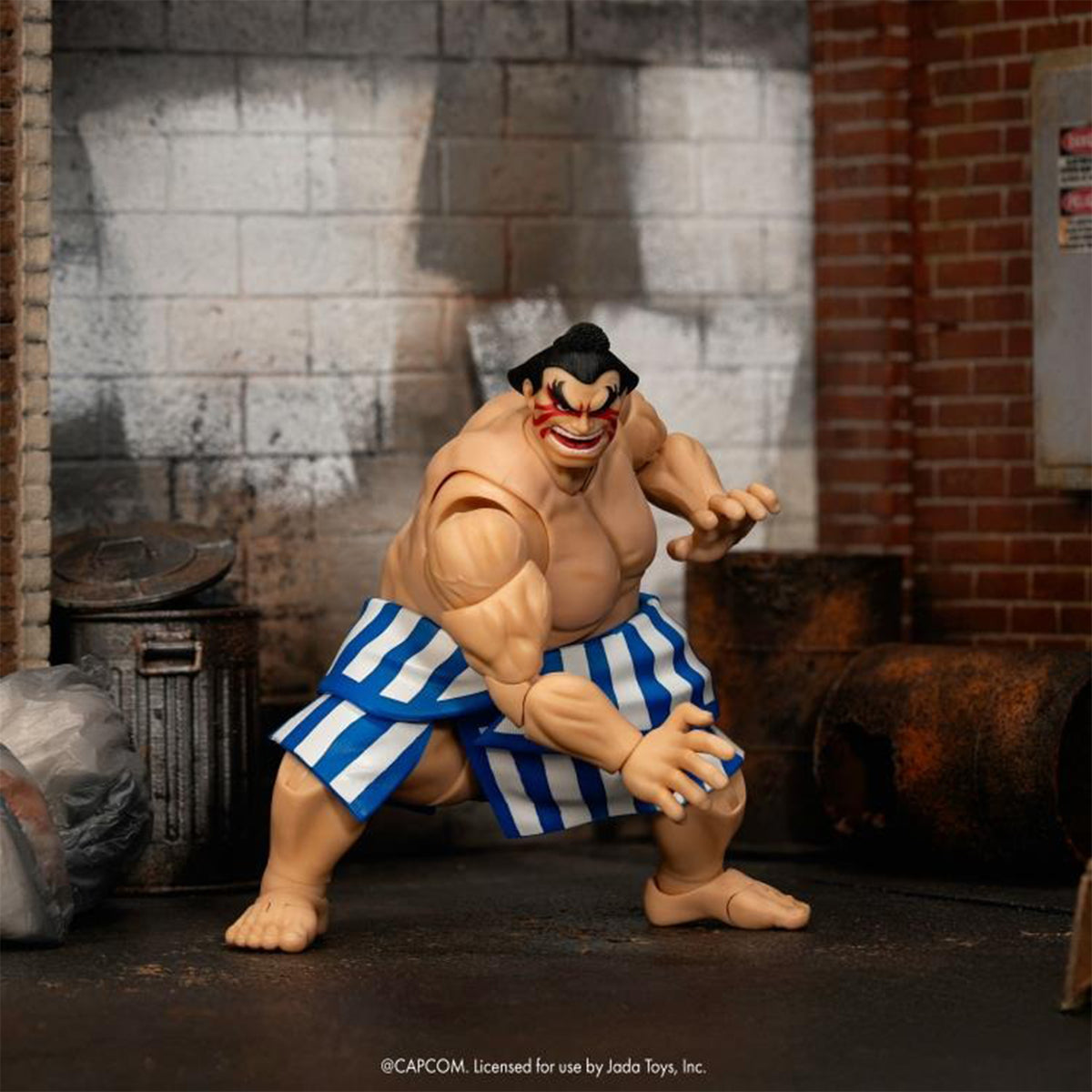 Ultra Street Fighter II E. Honda Deluxe Jada Toys Action Figure