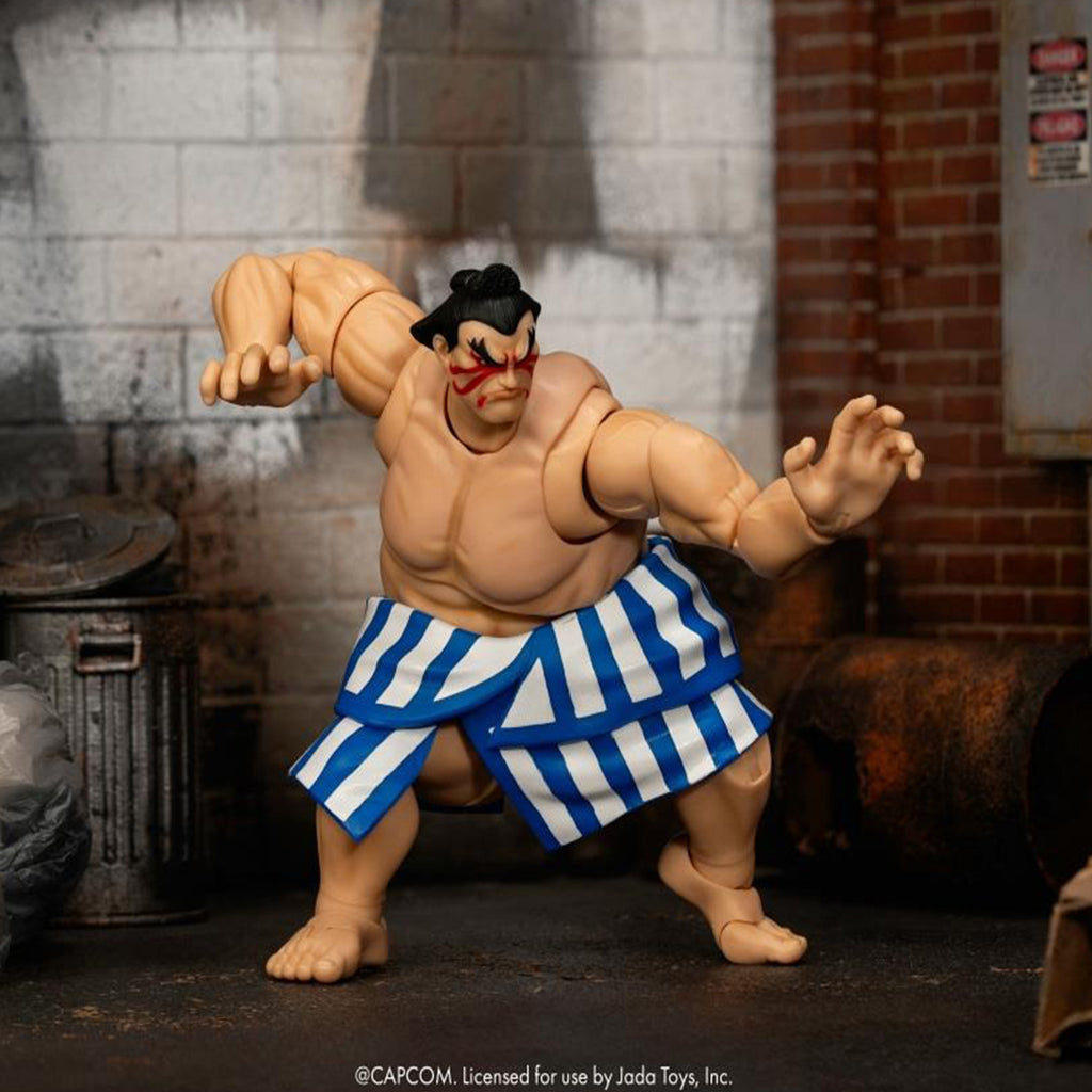 Ultra Street Fighter II E. Honda Deluxe Jada Toys Action Figure