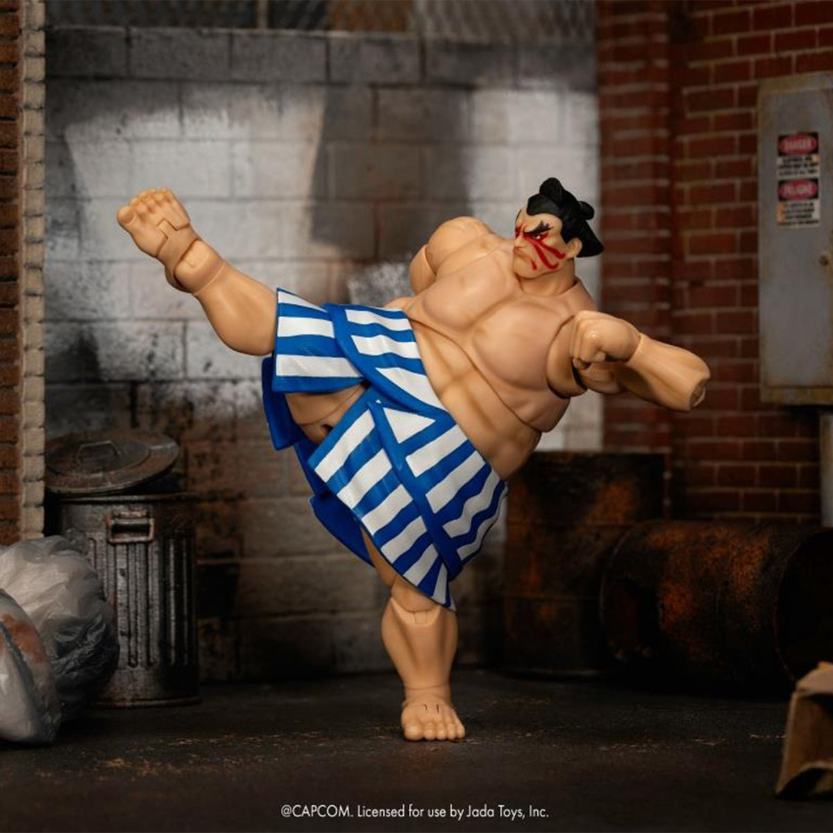 Ultra Street Fighter II E. Honda Deluxe Jada Toys Action Figure