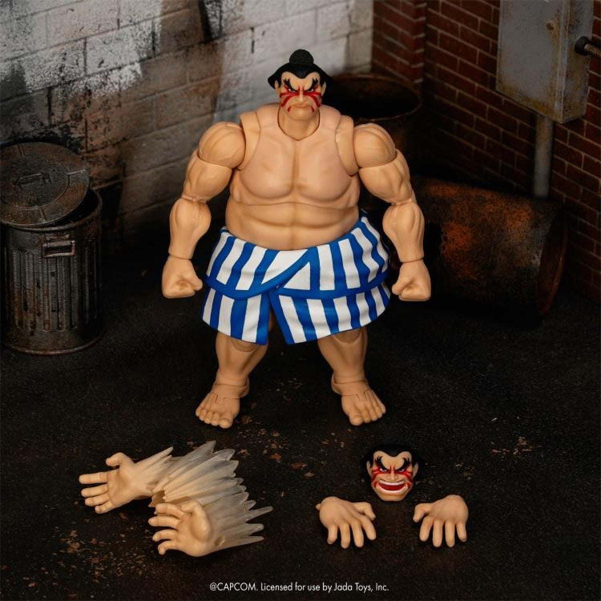 Ultra Street Fighter II E. Honda Deluxe Jada Toys Action Figure