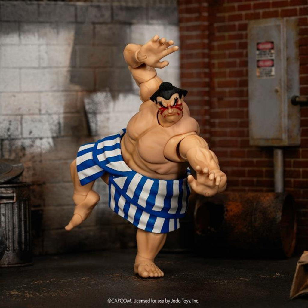 Ultra Street Fighter II E. Honda Deluxe Jada Toys Action Figure