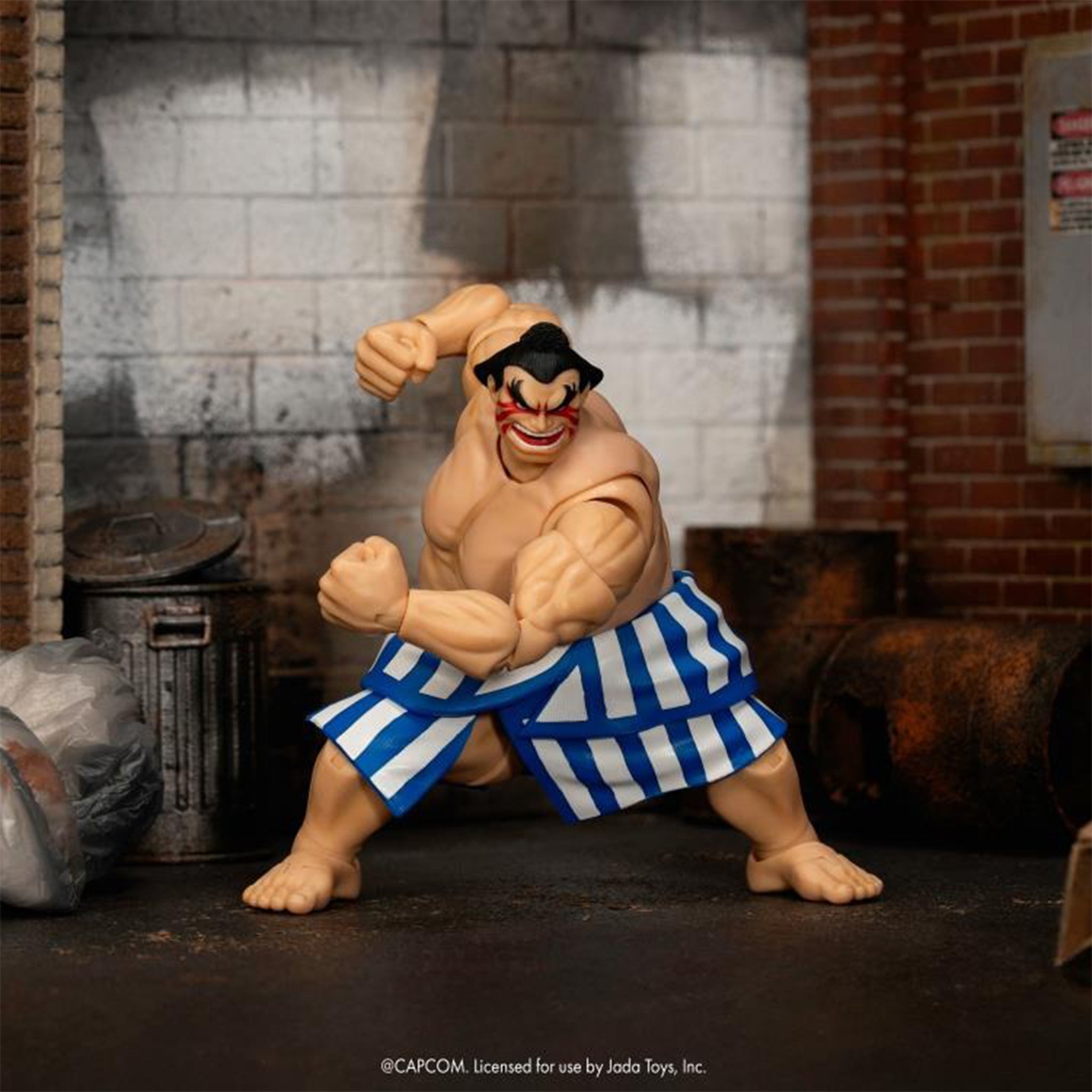 Ultra Street Fighter II E. Honda Deluxe Jada Toys Action Figure