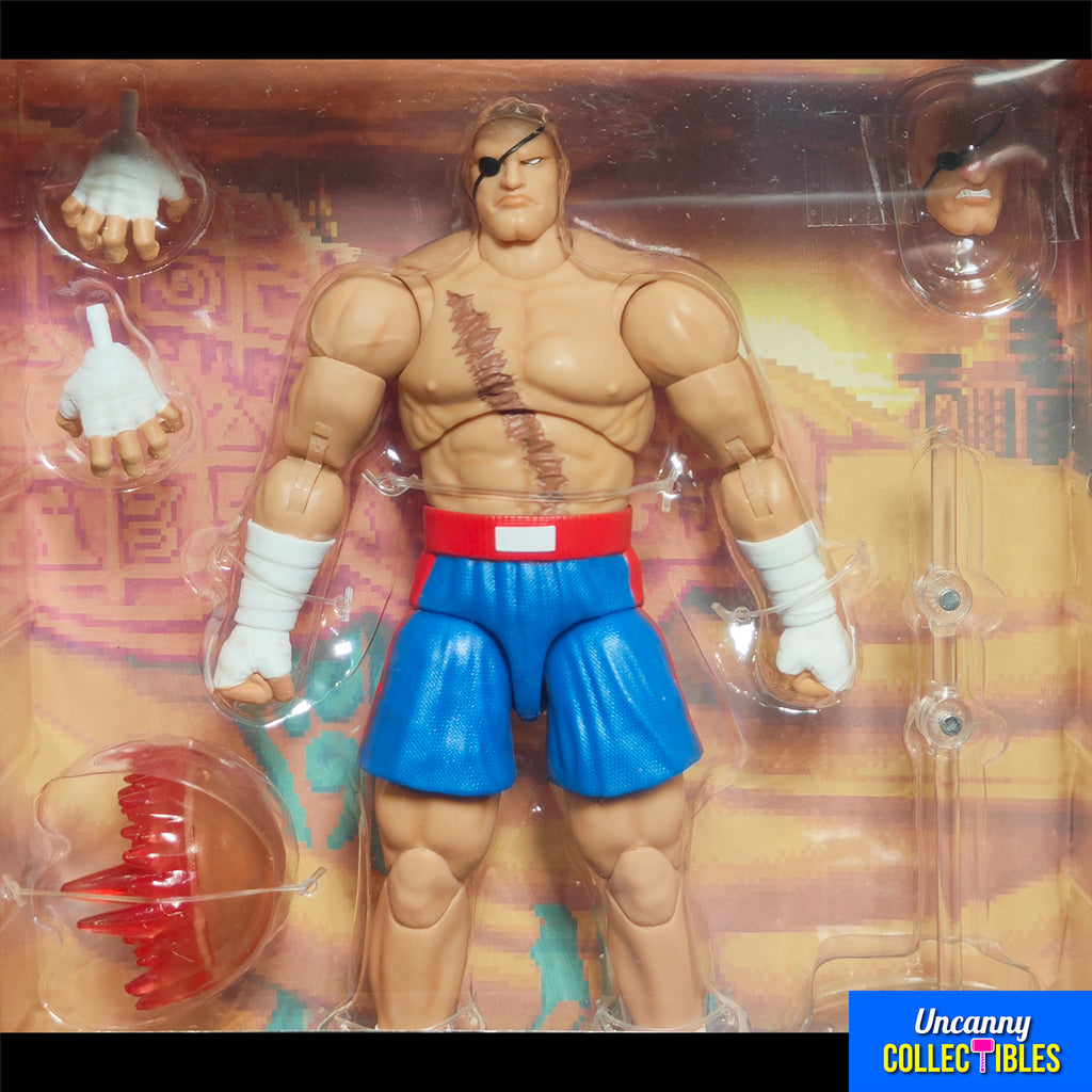 Ultra Street Fighter II Sagat Jada Toys Action Figure
