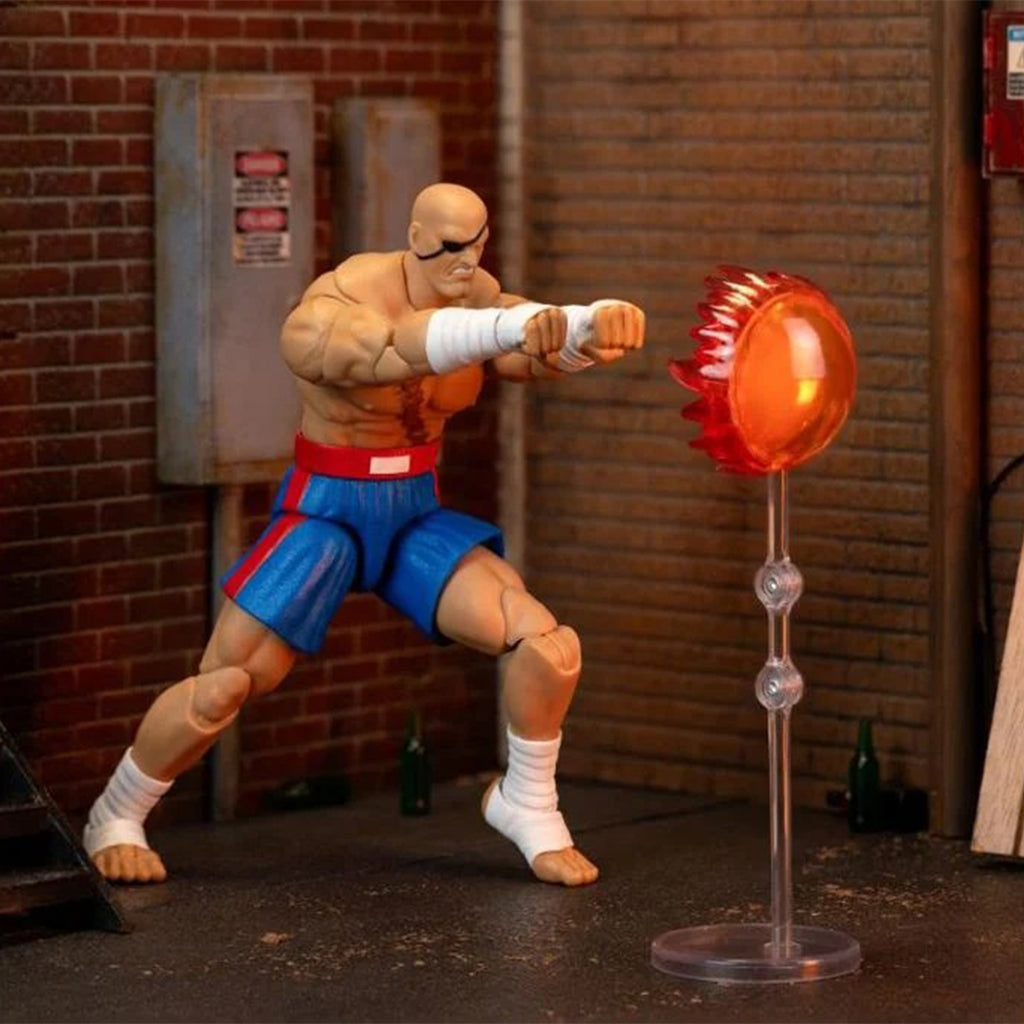 Ultra Street Fighter II Sagat Jada Toys Action Figure
