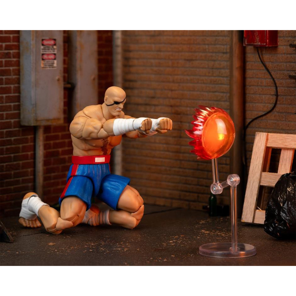 Ultra Street Fighter II Sagat Jada Toys Action Figure