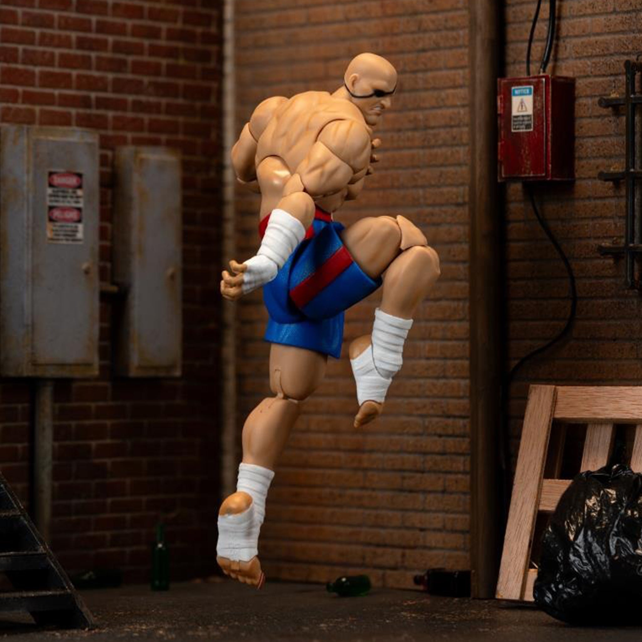Ultra Street Fighter II Sagat Jada Toys Action Figure