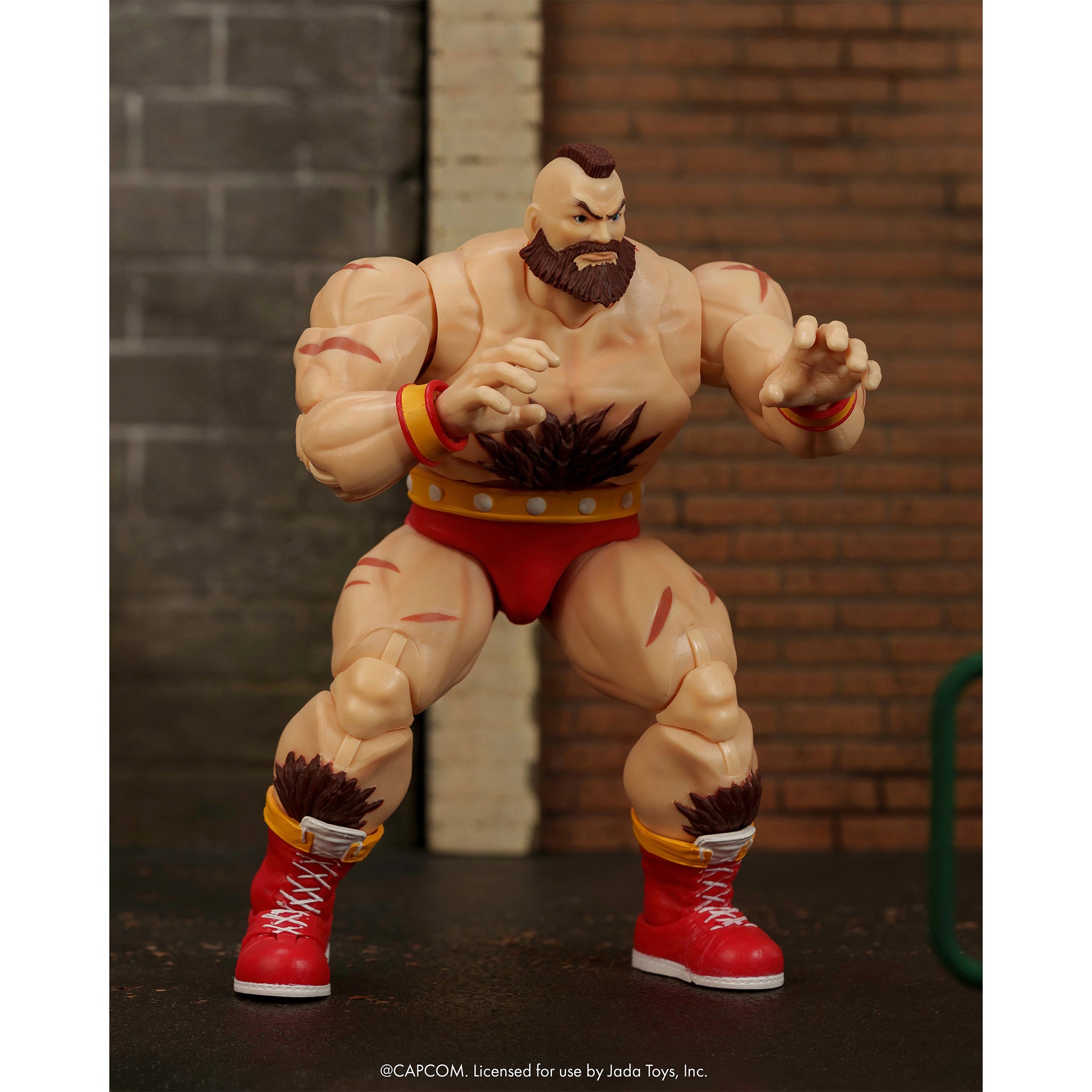 Ultra Street Fighter II Zangief Red Cyclone Jada 1/12 Action Figure