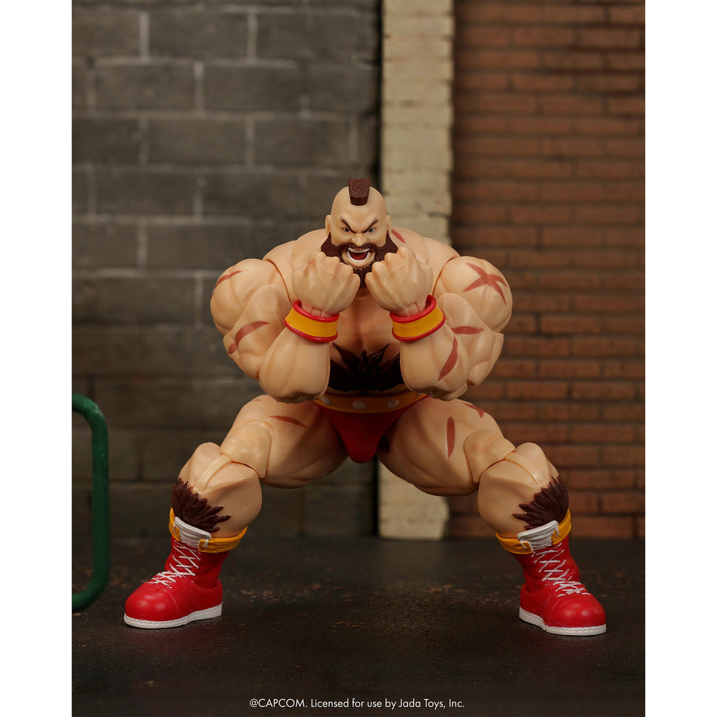 Ultra Street Fighter II Zangief Red Cyclone Jada 1/12 Action Figure