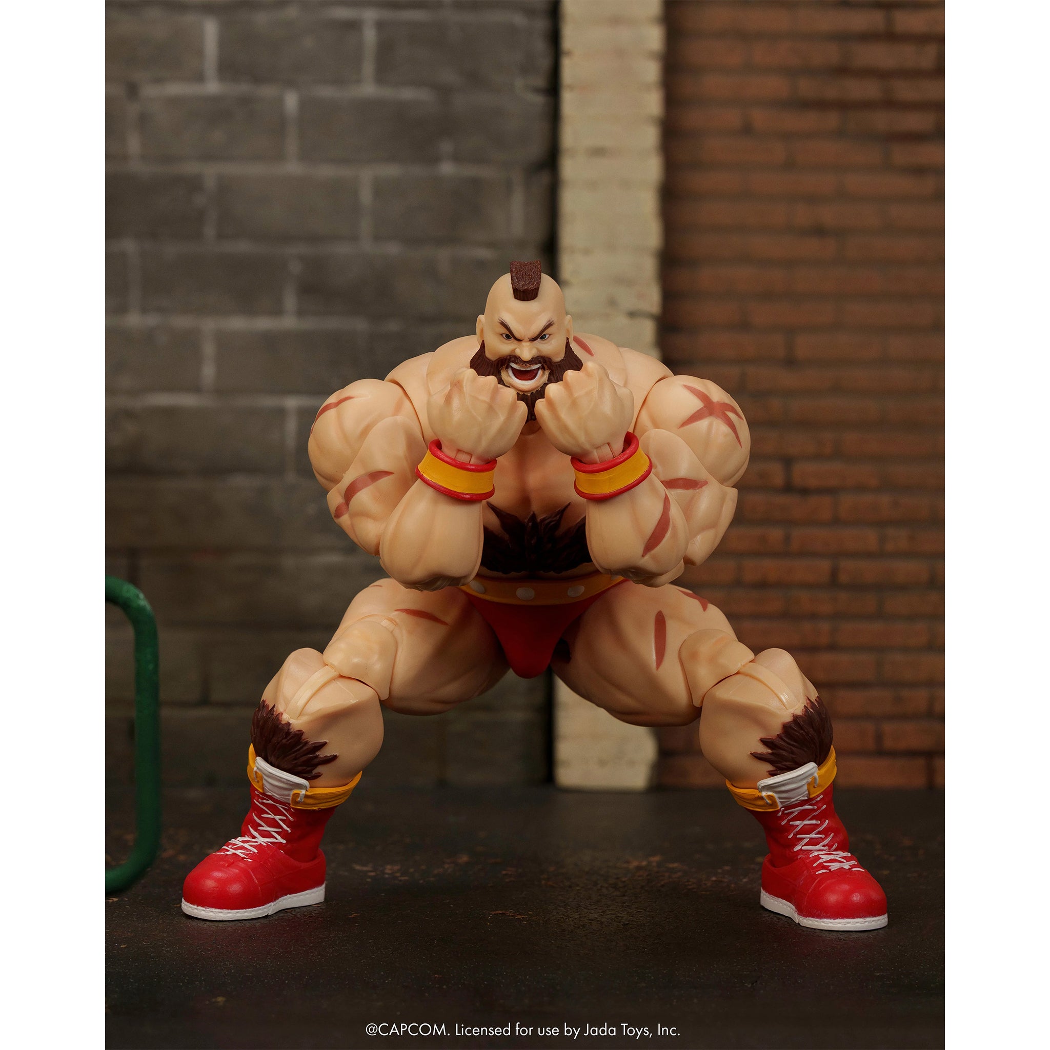 Ultra Street Fighter II Zangief Red Cyclone Jada 1/12 Action Figure