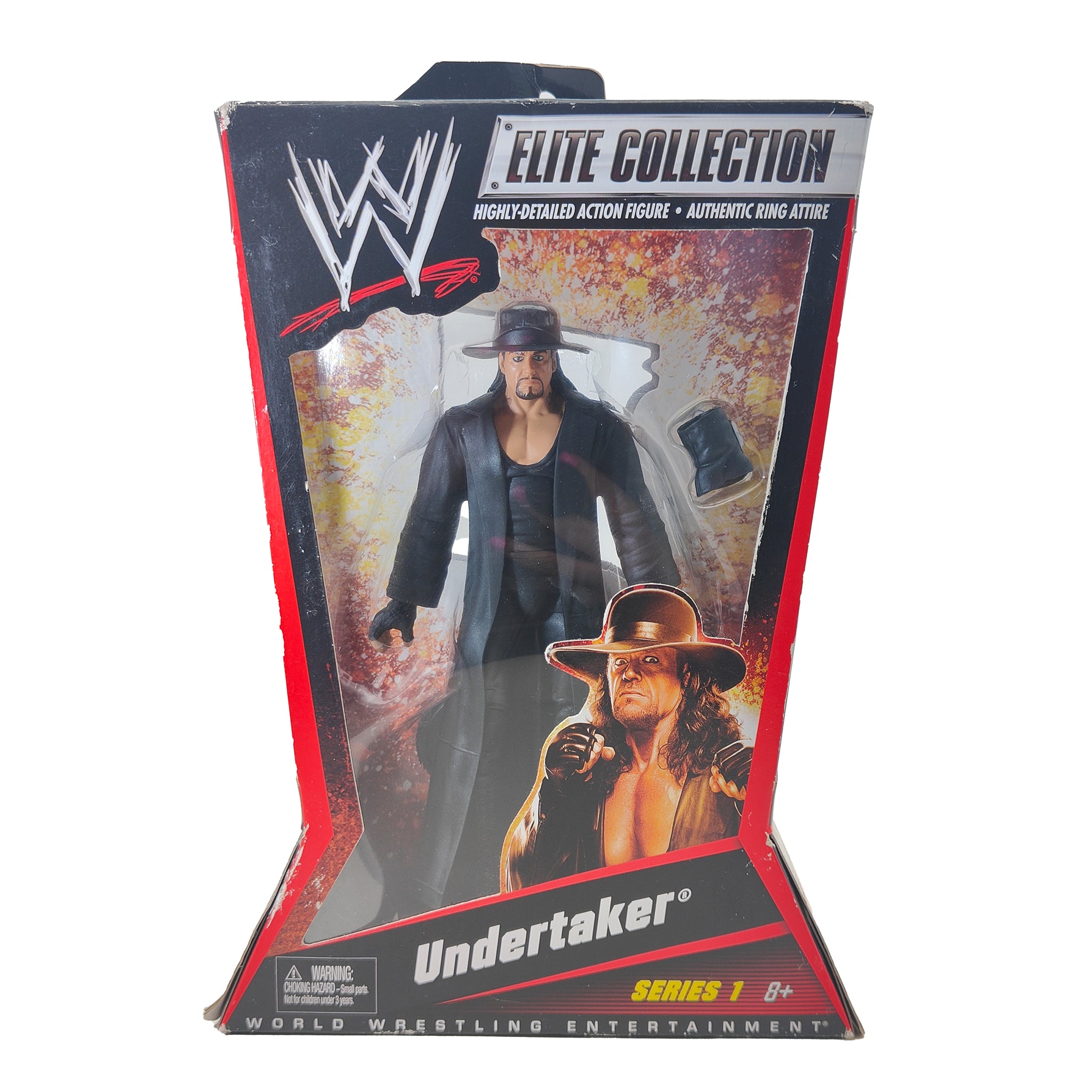 Undertaker WWE Elite Collection Series 1 Jakks Pacific Action Figure 2010 18cm – WWE, JAKKS Pacific, 18 cm, 2009, pre-owned collector piece, Uncanny Collectibles Dublin Ireland