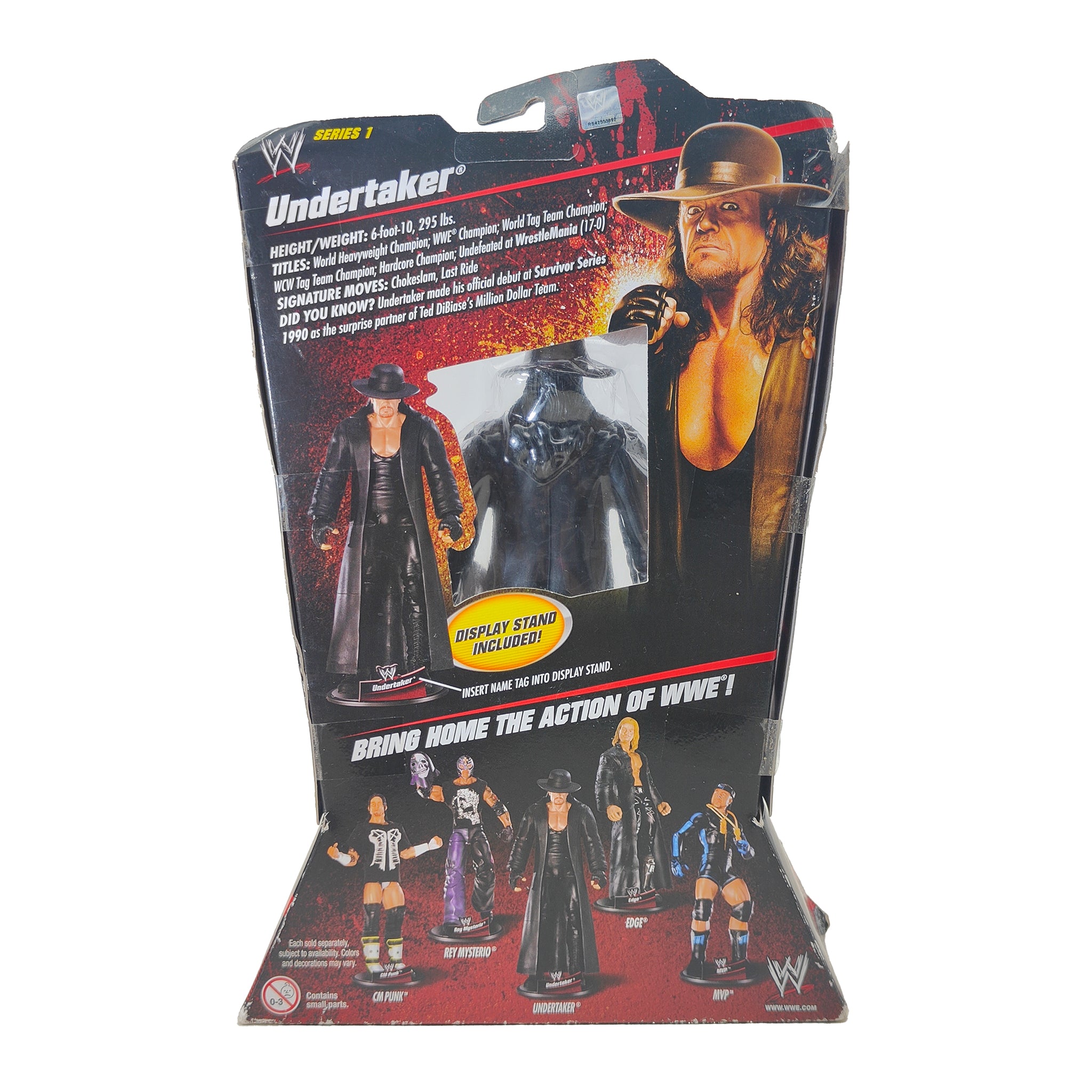 Undertaker WWE Elite Collection Series 1 Jakks Pacific Action Figure 2010 18cm – WWE, JAKKS Pacific, 18 cm, 2009, pre-owned collector piece, Uncanny Collectibles Dublin Ireland
