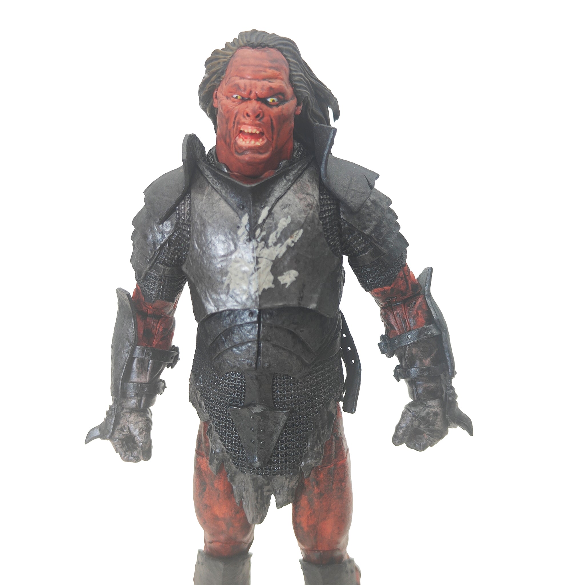 Uruk Hai Orc Lord Of The Rings Diamond Select Action Figure 2021 18cm – Lord of the Rings, Diamond Select Toys, 18 cm, 2021, pre-owned collector piece, Uncanny Collectibles Dublin Ireland