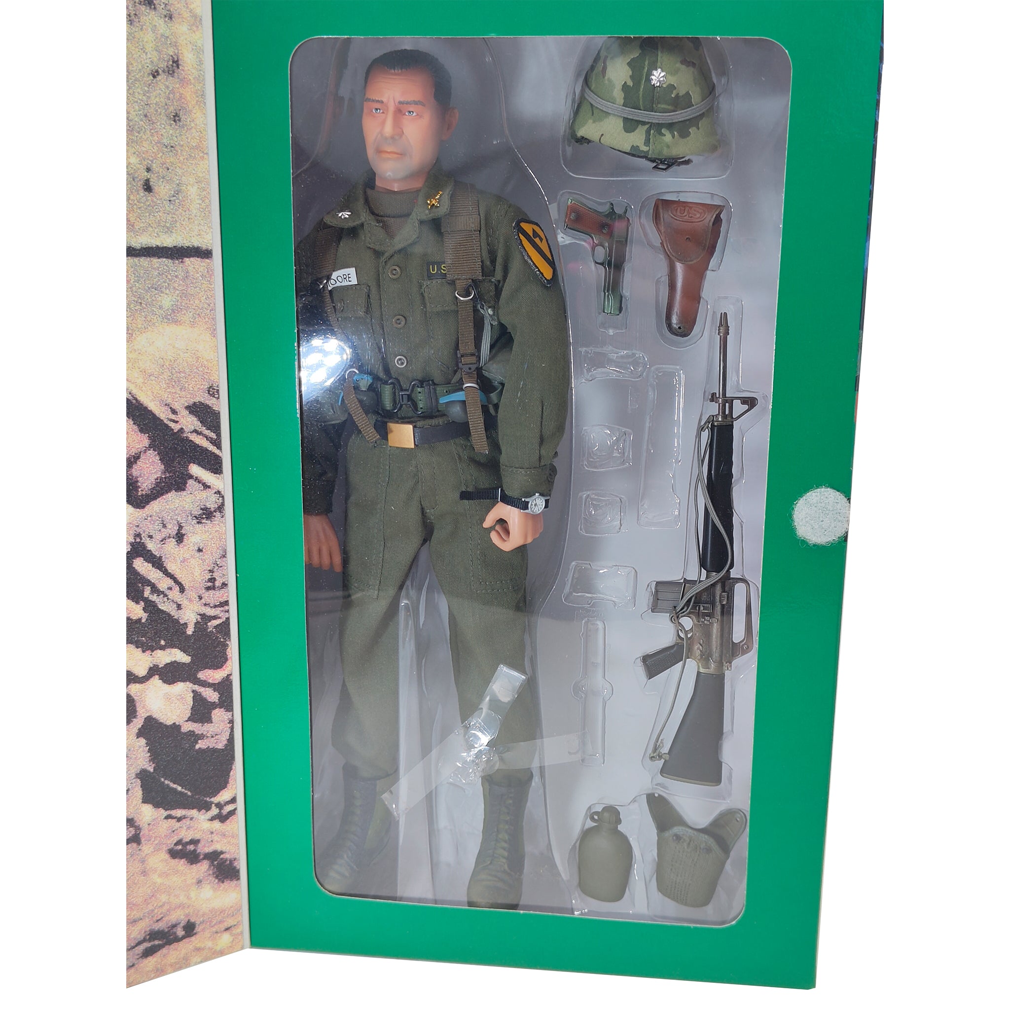 NAM La Drang Valley 1965 US 1st Cavalry Lt-Colonel Moore CAV Battalion Commander 1:6 Dragon Models Action Figure 30cm – Military, Vintage Brands, 30 cm, 2002, pre-owned collector piece, Uncanny Collectibles Dublin Ireland
