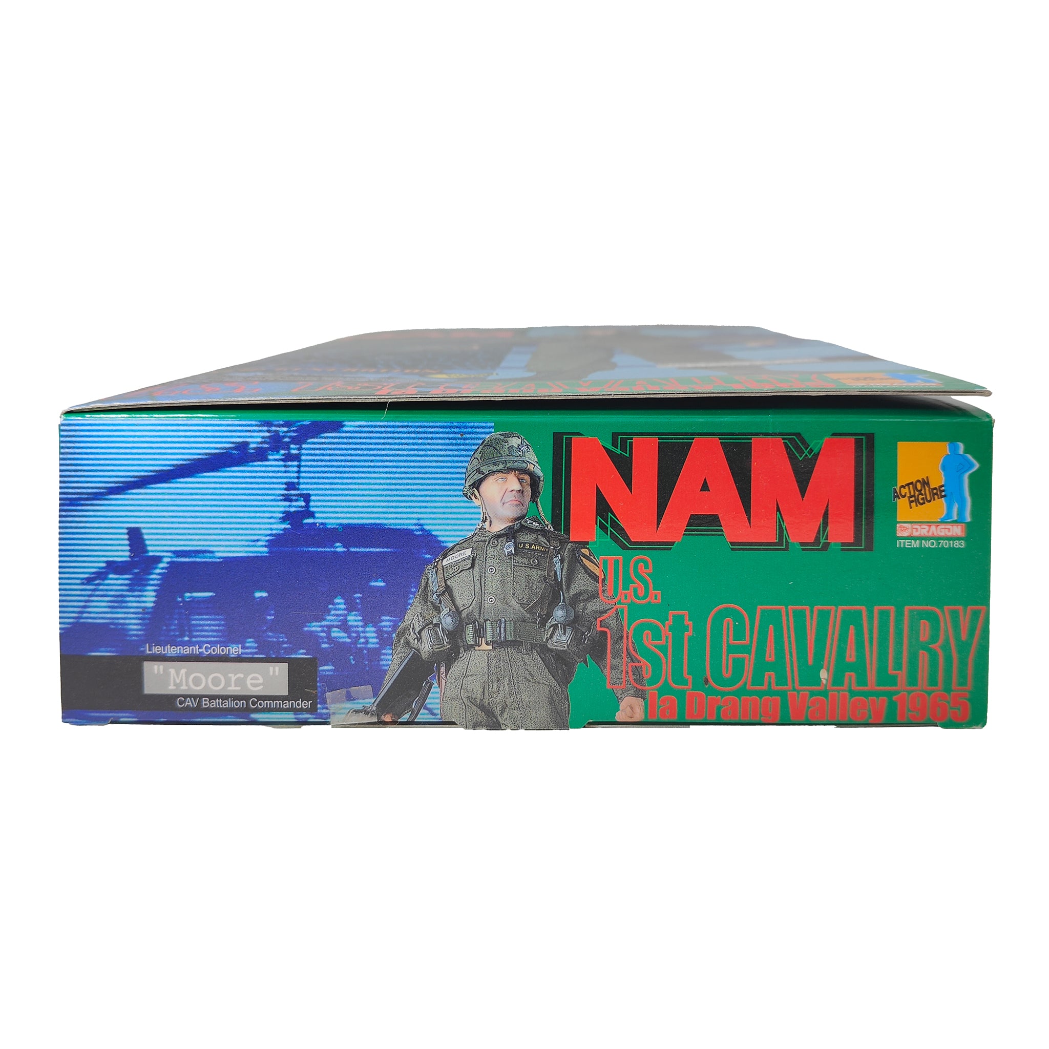 NAM La Drang Valley 1965 US 1st Cavalry Lt-Colonel Moore CAV Battalion Commander 1:6 Dragon Models Action Figure 30cm – Military, Vintage Brands, 30 cm, 2002, pre-owned collector piece, Uncanny Collectibles Dublin Ireland
