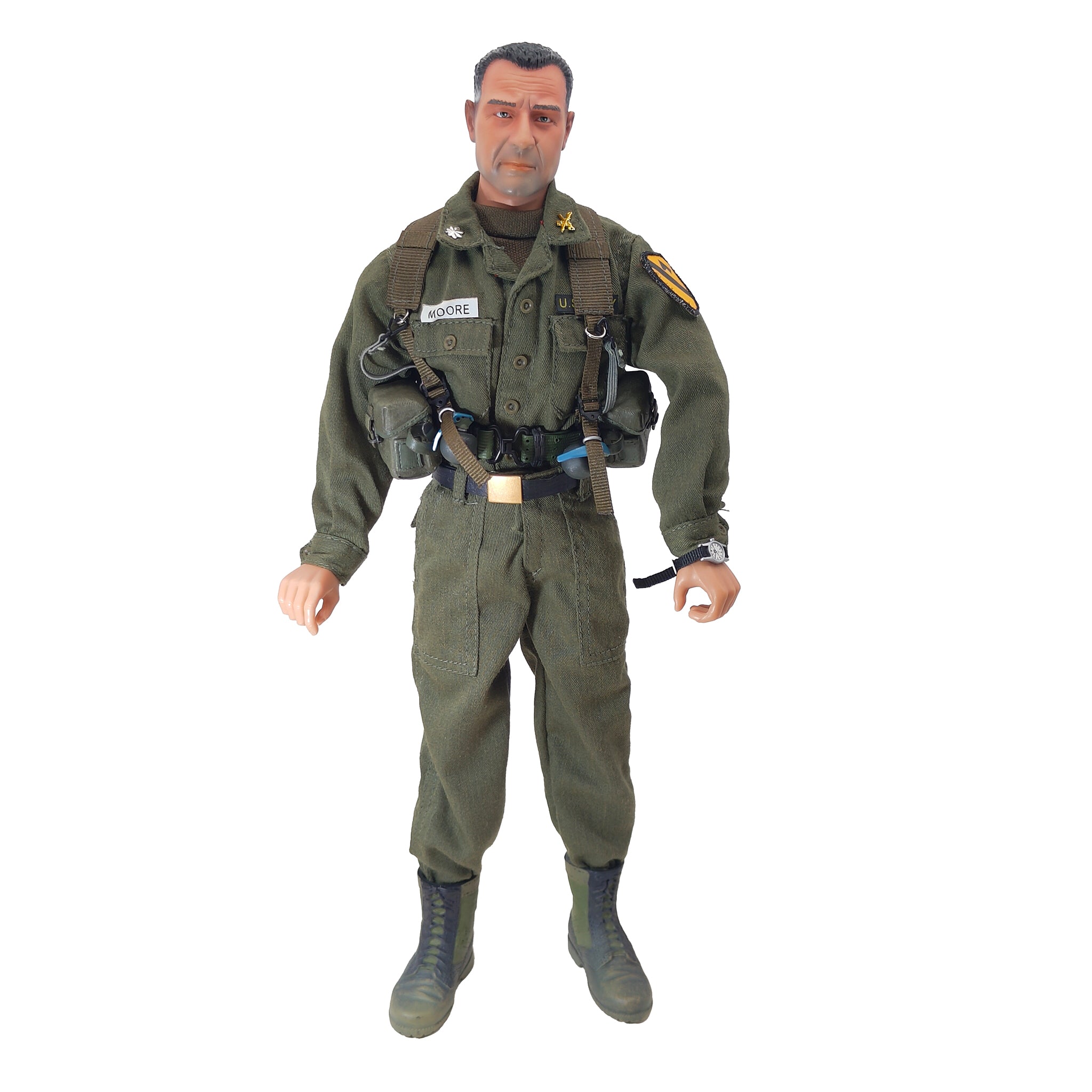 NAM La Drang Valley 1965 US 1st Cavalry Lt-Colonel Moore CAV Battalion Commander 1:6 Dragon Models Action Figure 30cm – Military, Vintage Brands, 30 cm, 2002, pre-owned collector piece, Uncanny Collectibles Dublin Ireland