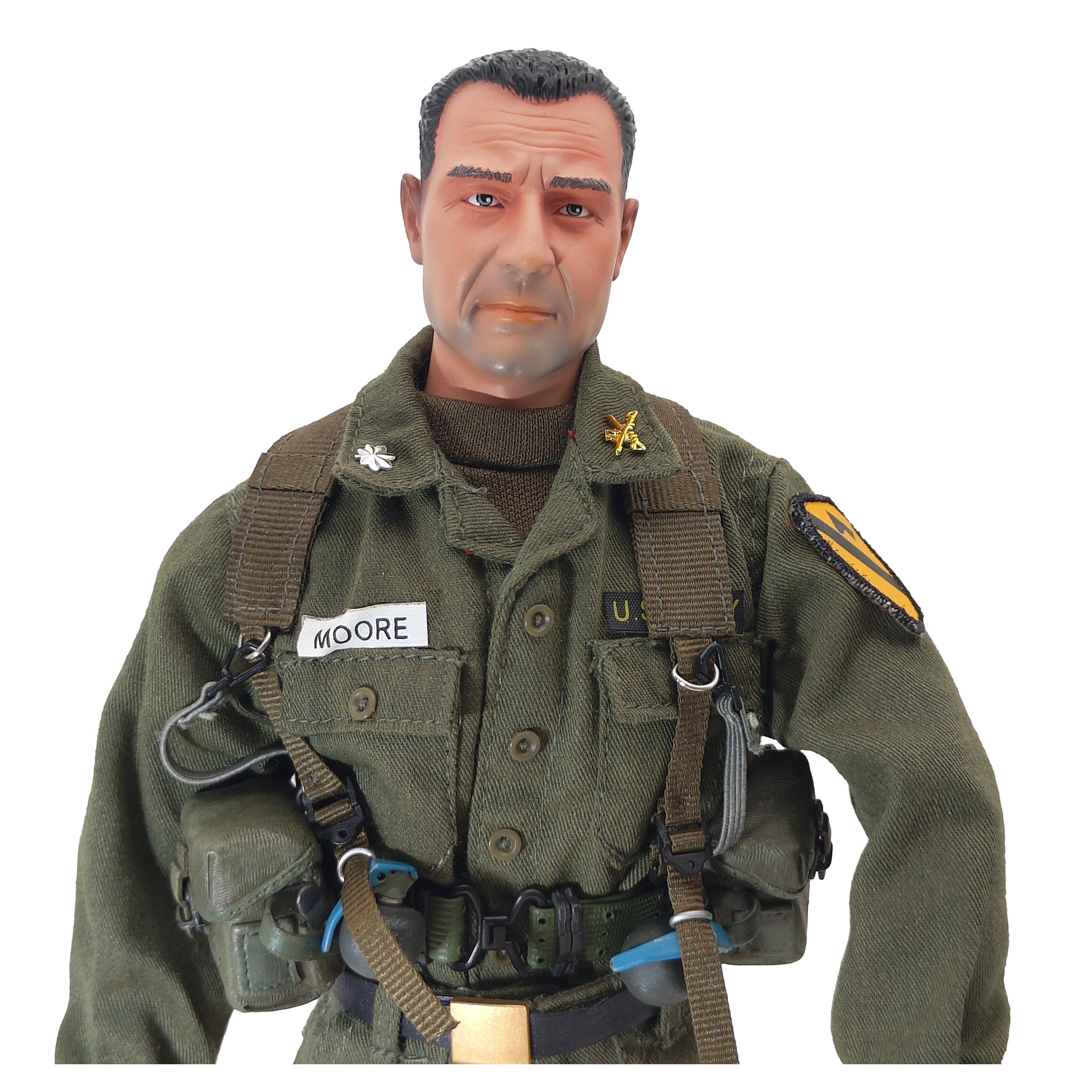 NAM La Drang Valley 1965 US 1st Cavalry Lt-Colonel Moore CAV Battalion Commander 1:6 Dragon Models Action Figure 30cm – Military, Vintage Brands, 30 cm, 2002, pre-owned collector piece, Uncanny Collectibles Dublin Ireland