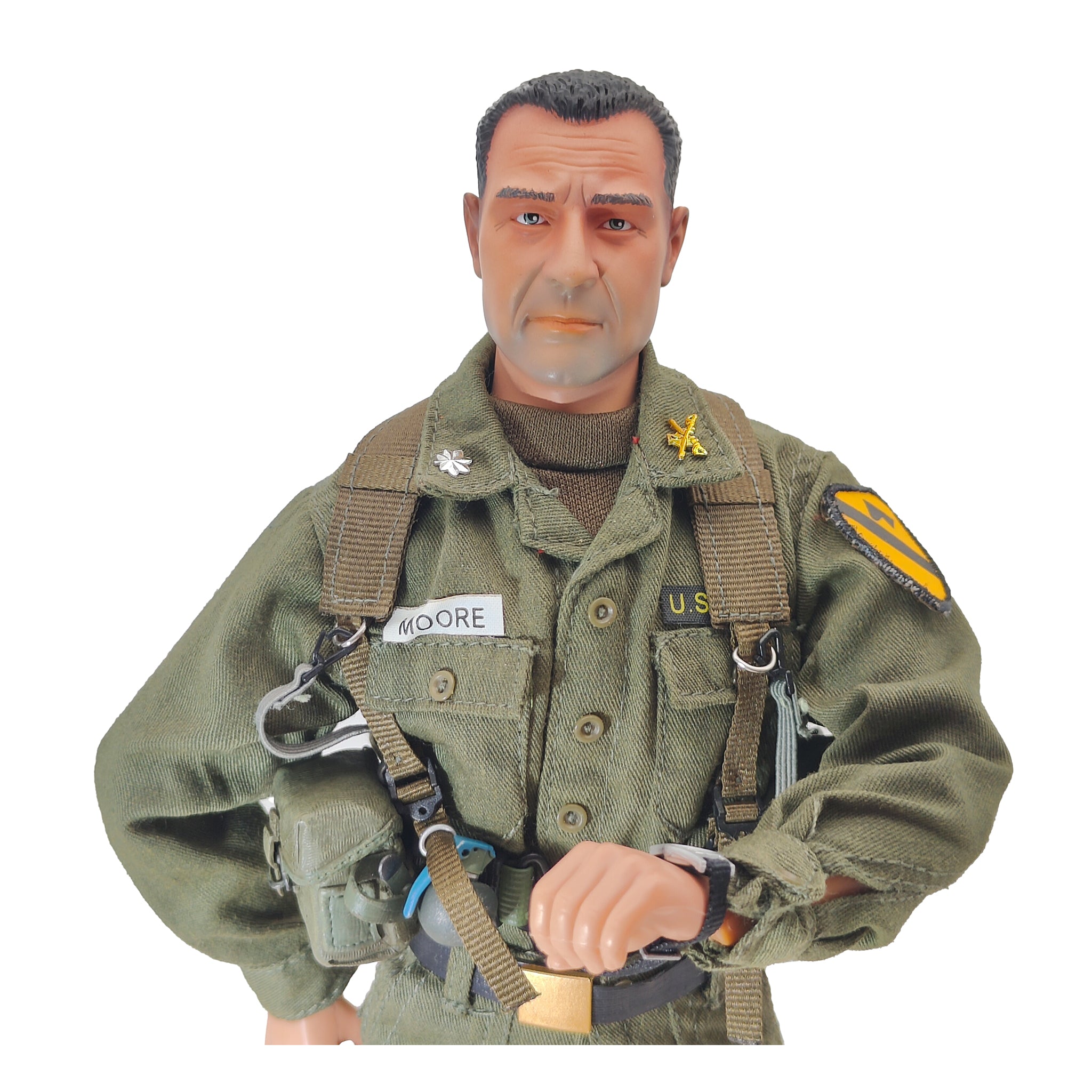 NAM La Drang Valley 1965 US 1st Cavalry Lt-Colonel Moore CAV Battalion Commander 1:6 Dragon Models Action Figure 30cm – Military, Vintage Brands, 30 cm, 2002, pre-owned collector piece, Uncanny Collectibles Dublin Ireland