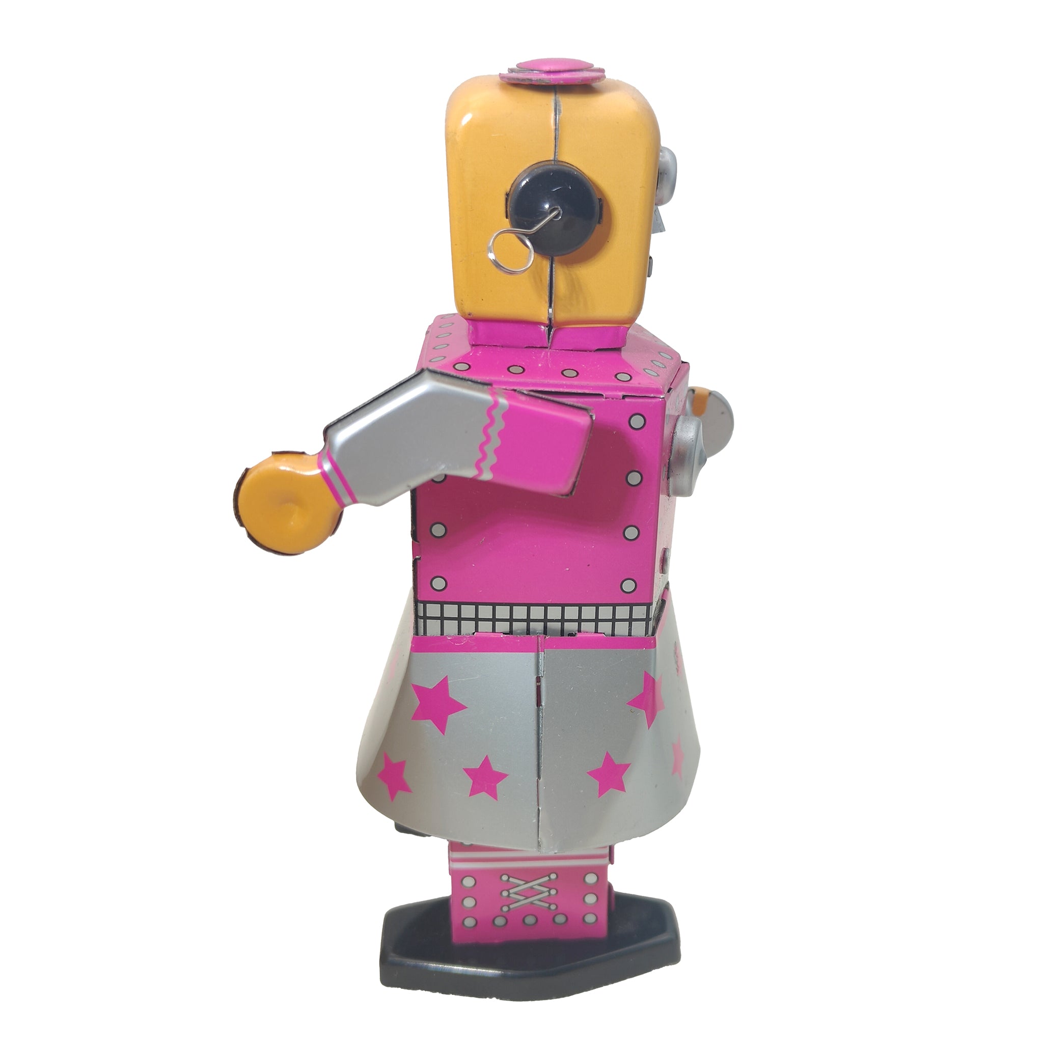 Venus Female Wind-Up Tin Robot Collector's Edition Pink 2011 14cm – Movie Icons & Heroes, Vintage Brands, 14 cm, 2011, pre-owned collector piece, Uncanny Collectibles Dublin Ireland