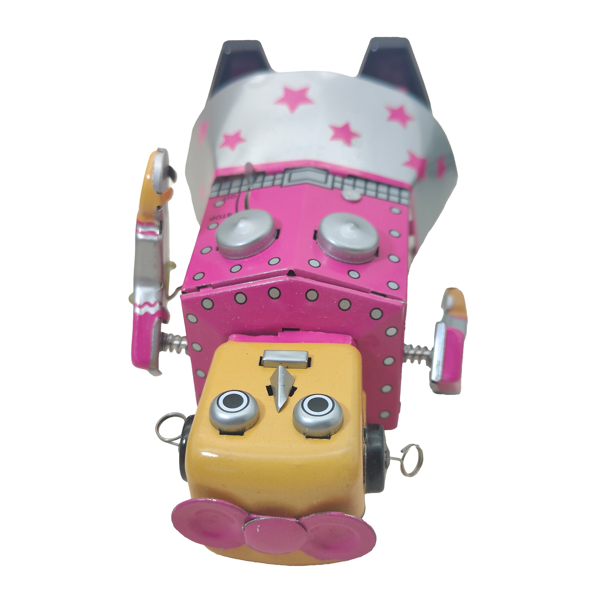 Venus Female Wind-Up Tin Robot Collector's Edition Pink 2011 14cm – Movie Icons & Heroes, Vintage Brands, 14 cm, 2011, pre-owned collector piece, Uncanny Collectibles Dublin Ireland